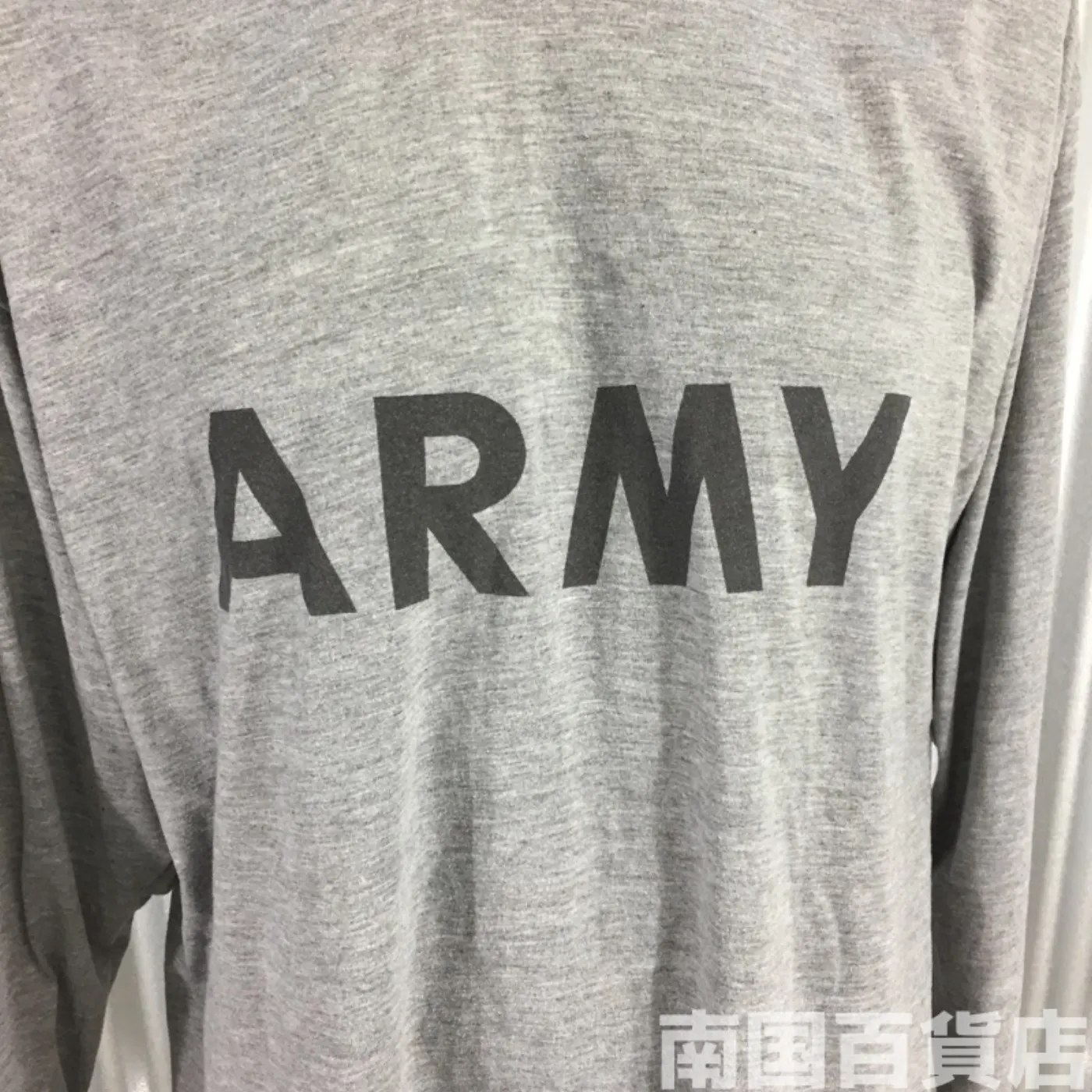 米軍放出品シャツ（グレー）中古（サイズ不明) 記録写真6