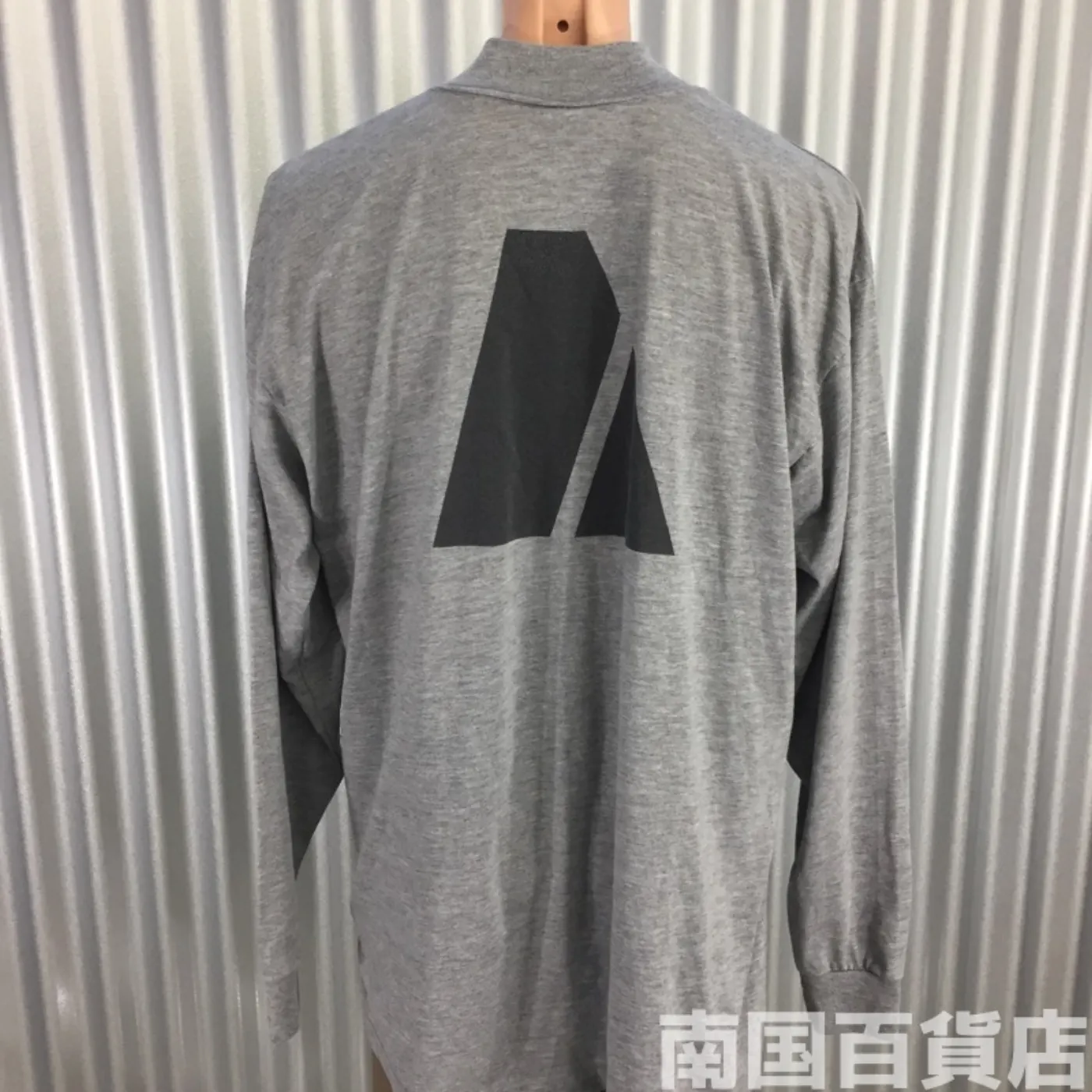米軍放出品シャツ（グレー）中古（サイズ不明) 記録写真2