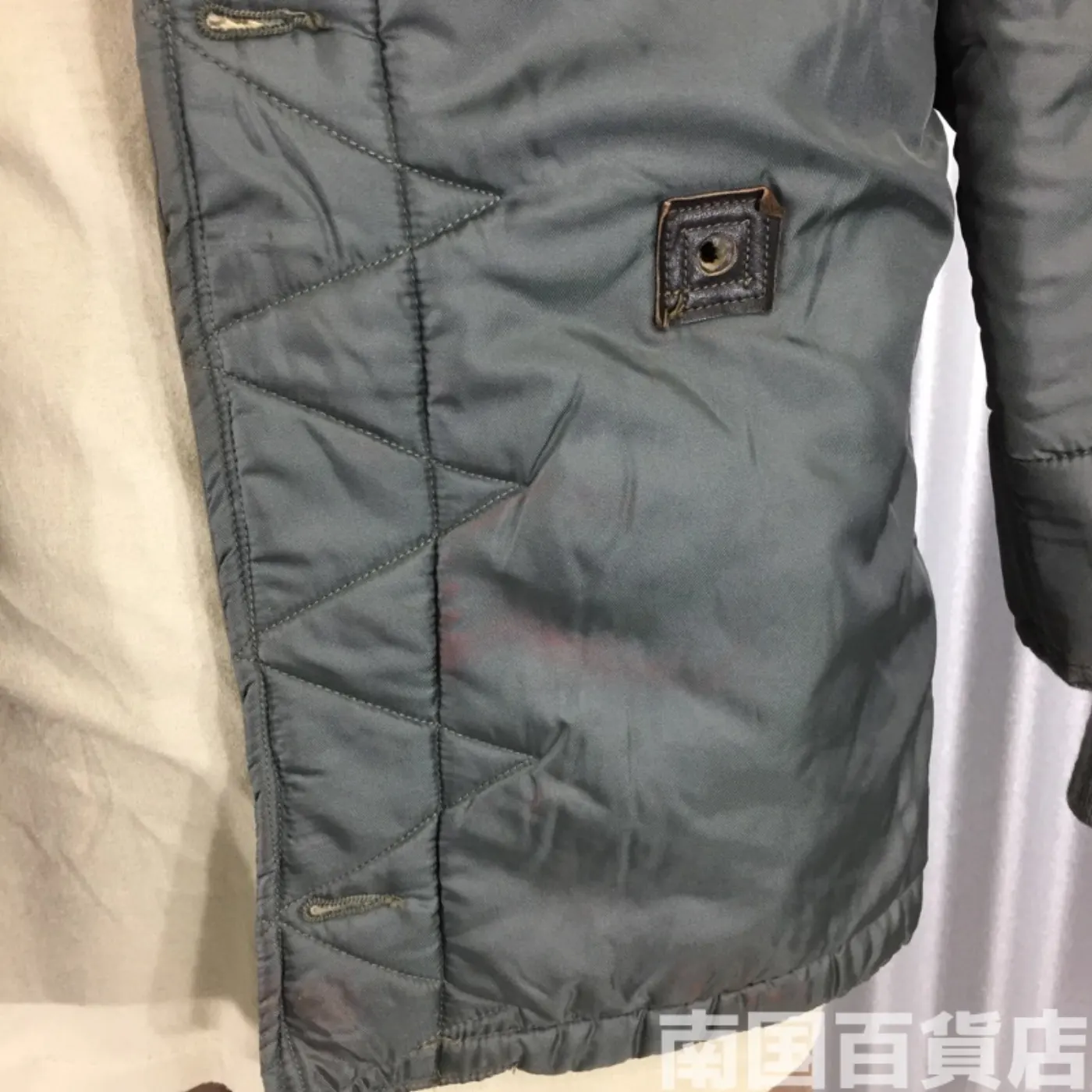 USAF フィールドジャケット ライナー Sサイズ 中古品 記録写真3