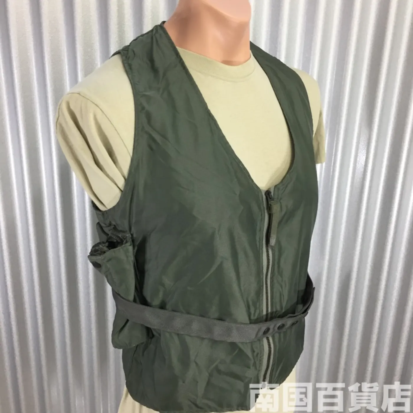USAF(米空軍) Type E-1 Radio Vest/MIL-V-5876B/実物 中古良品 記録写真4