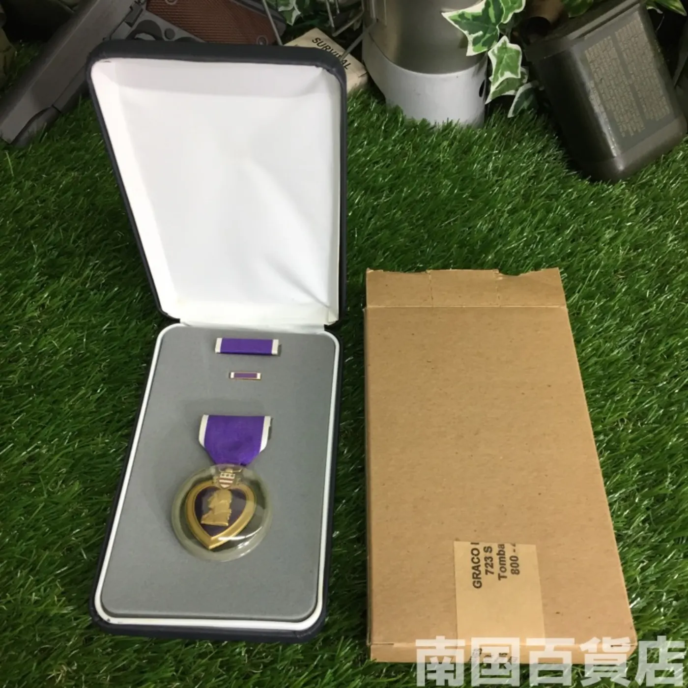 米軍 勲章 パープルハート章 記録写真1