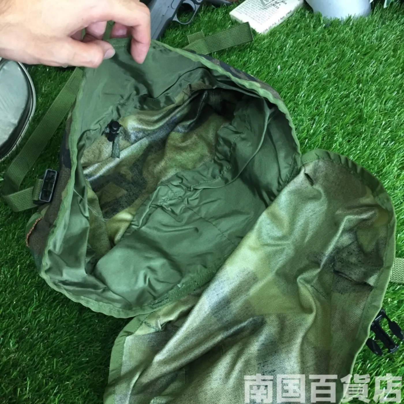 ブートバッグ(迷彩)極上品 記録写真3