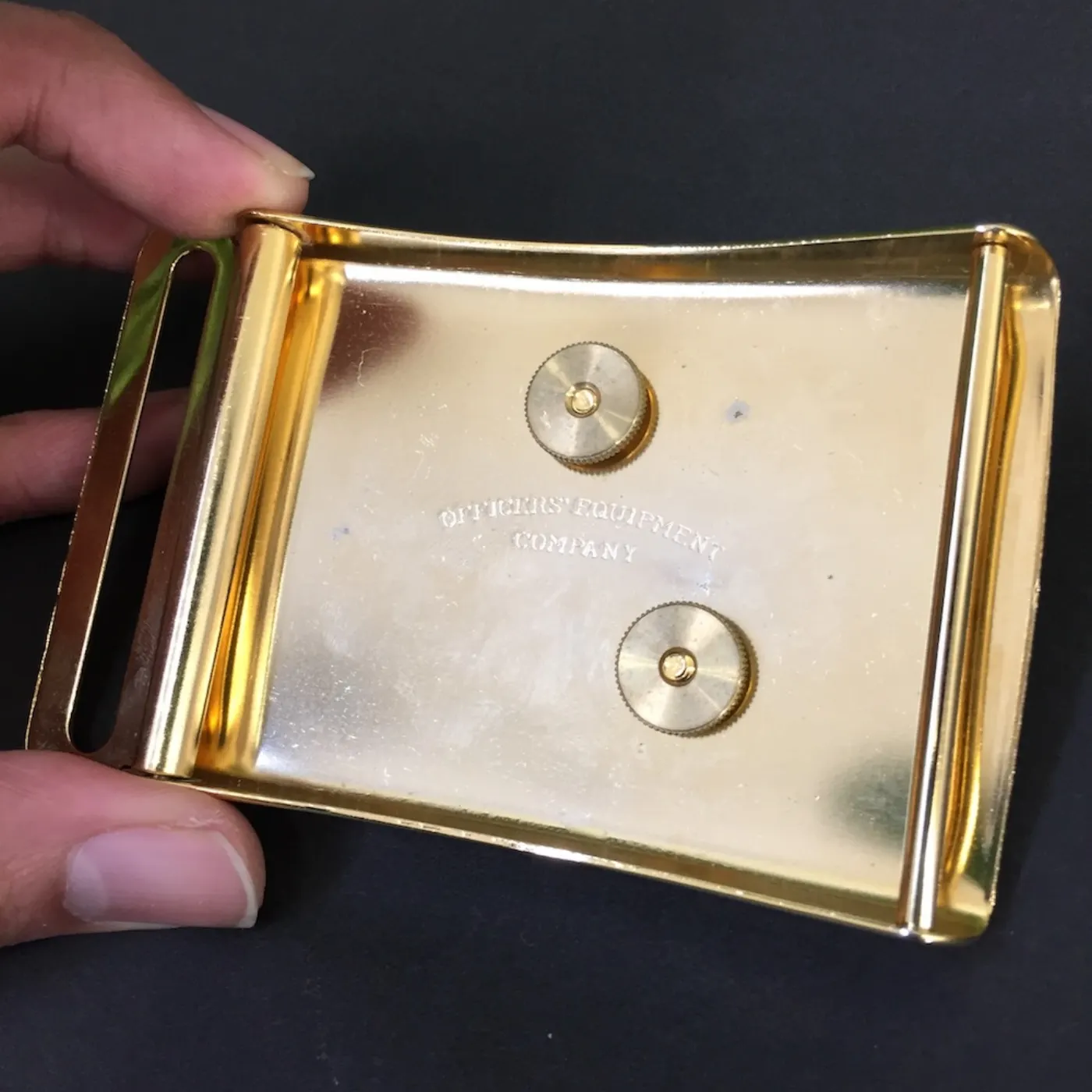 USMC ドレスベルト バックル 中古良品 記録写真10