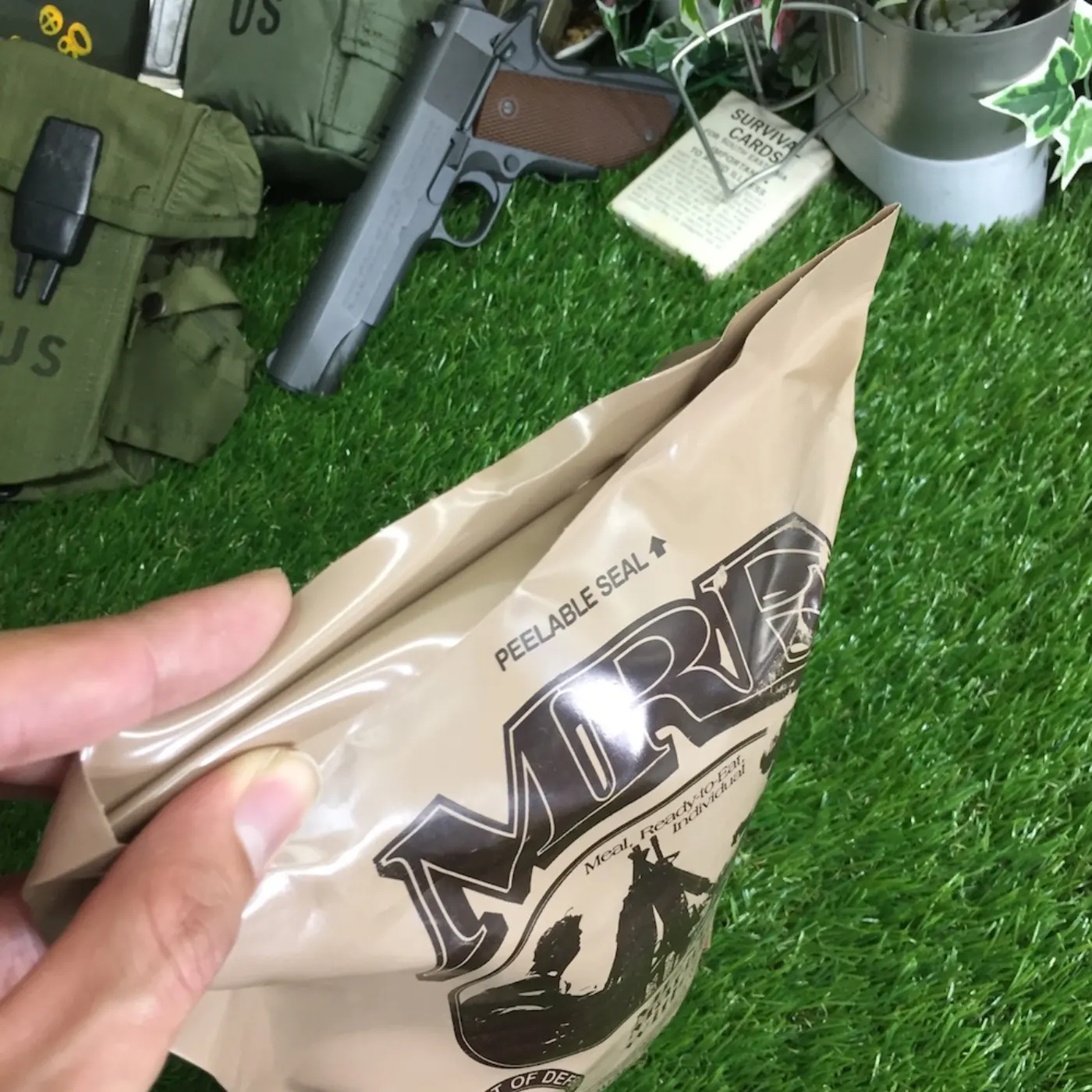 MRE MENU8 マリナラソース 開封 未使用 記録写真5