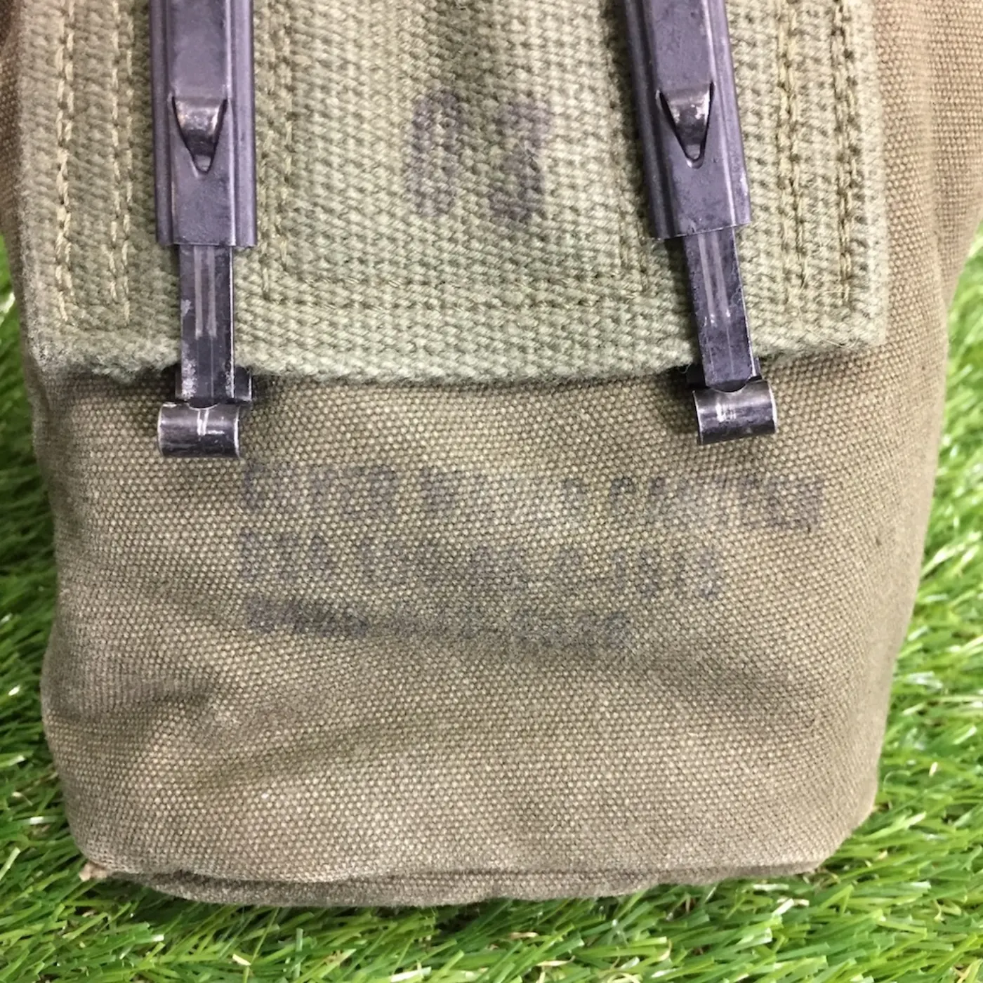US M1956/M56 コットン キャンティーン カバー 中古品 記録写真4