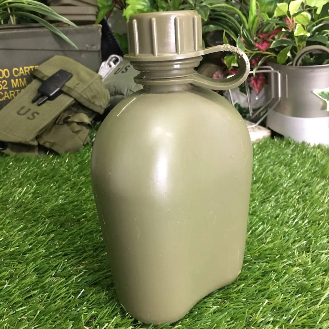 US M1956/M56 コットン キャンティーン カバー 中古品 記録写真9