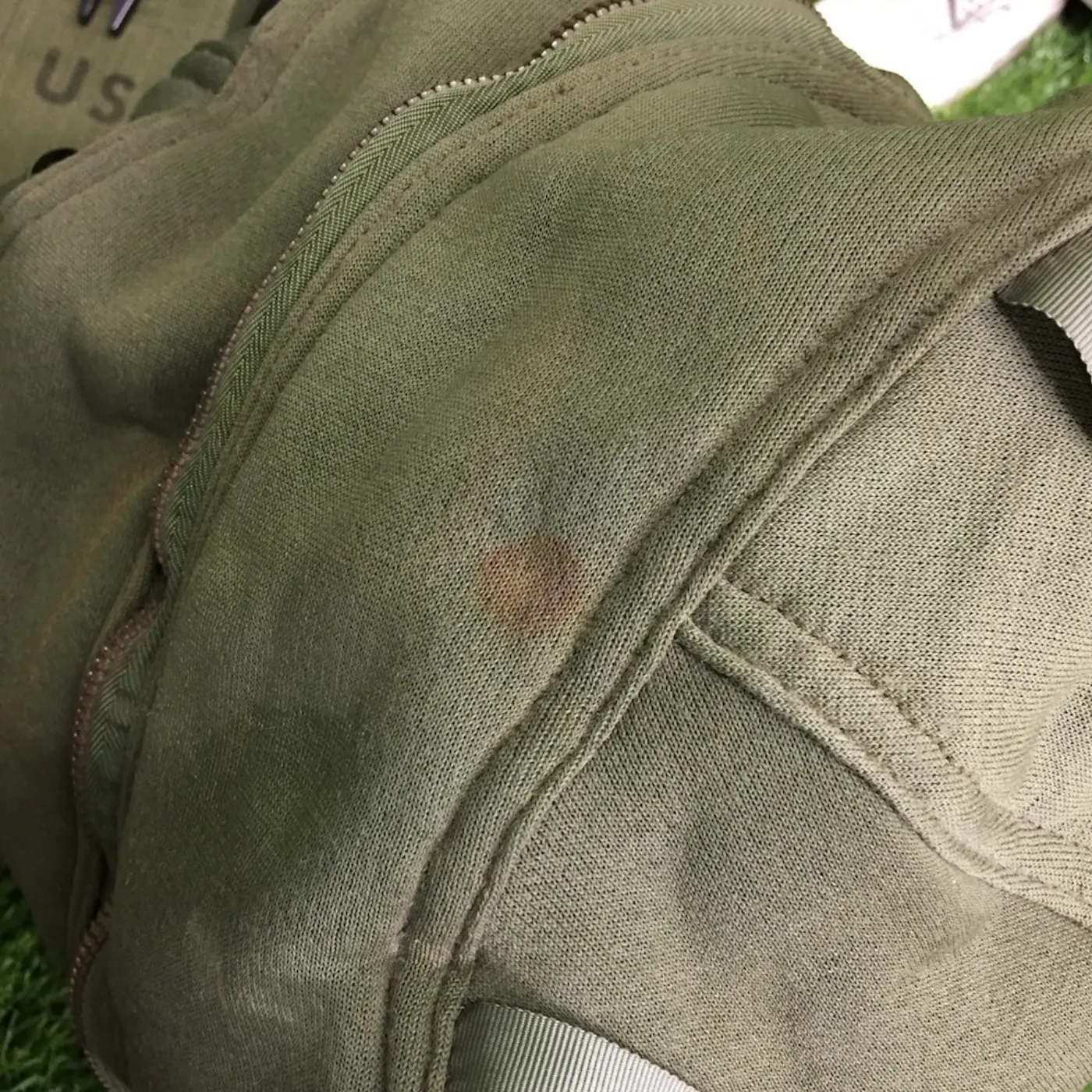 U.S.NAVY ヘルメットバッグ 中古品 記録写真8
