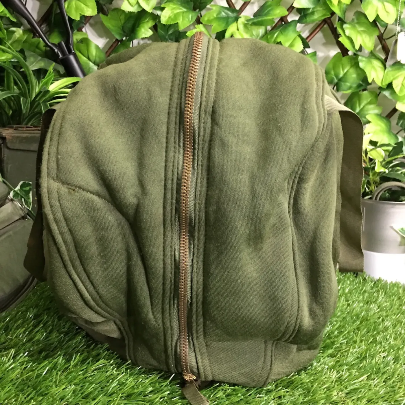 U.S.NAVY ヘルメットバッグ 中古良品 記録写真2