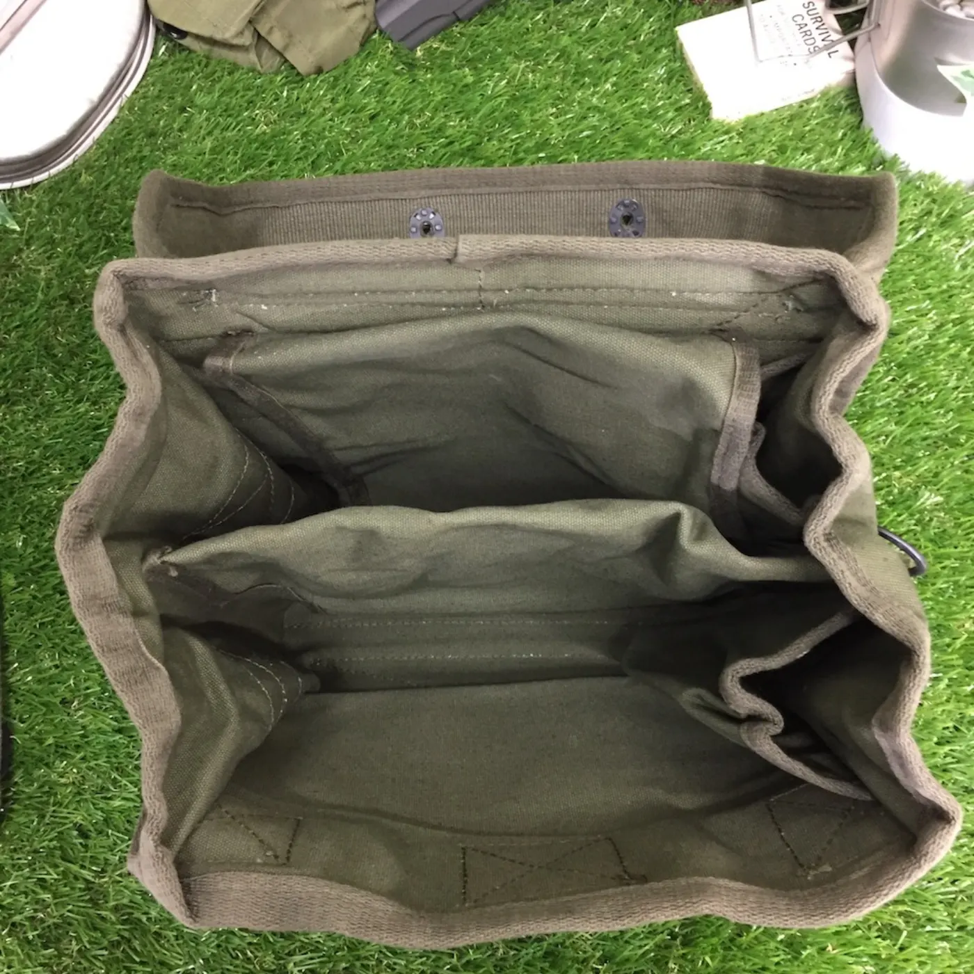 BAG COTTON DUCK コットンバッグ 極上品 記録写真5