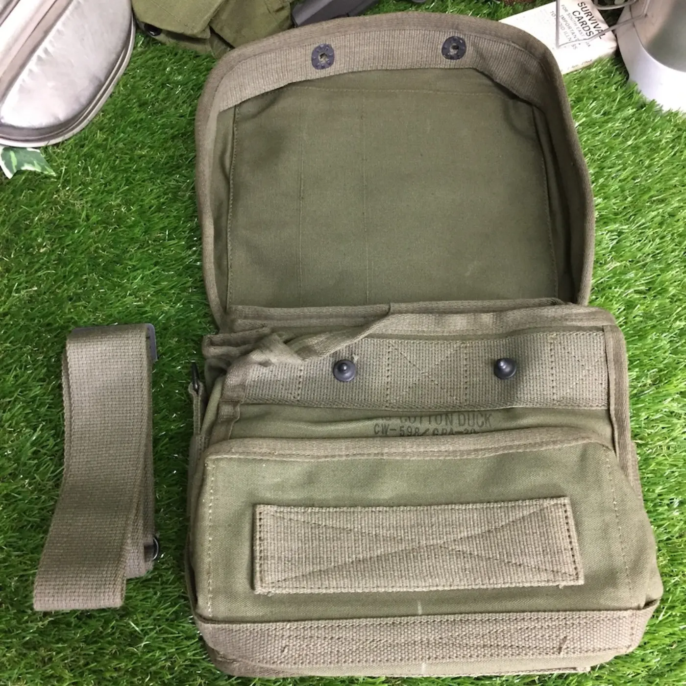 BAG COTTON DUCK コットンバッグ 極上品 記録写真10