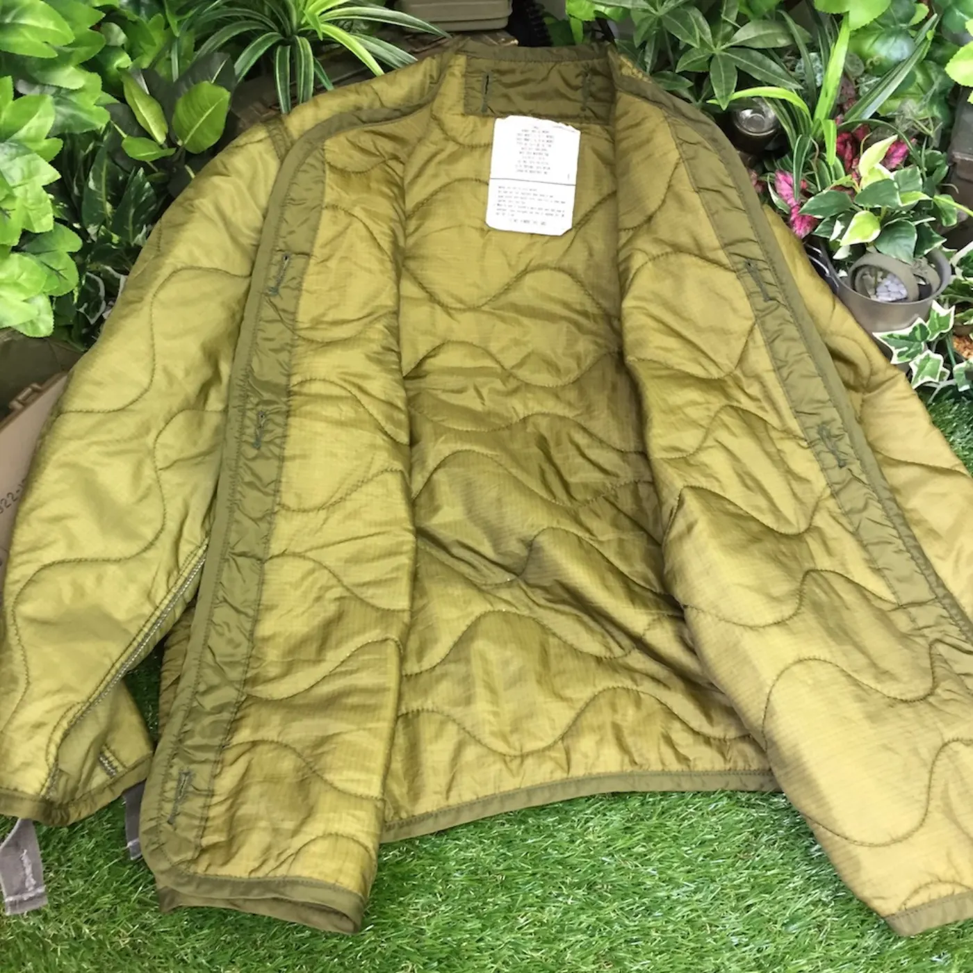 M65 キルティングライナー Sサイズ 中古良品 記録写真6
