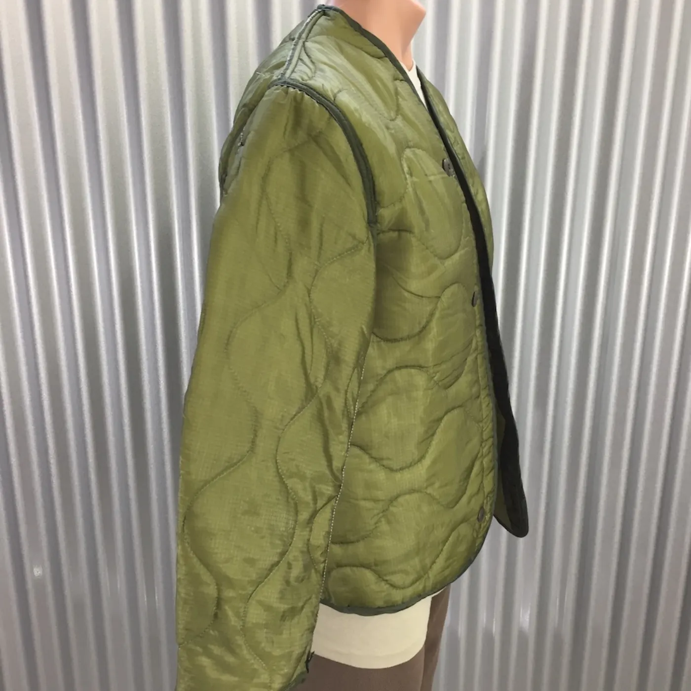 M65 キルティングライナー Sサイズ 中古良品 記録写真4