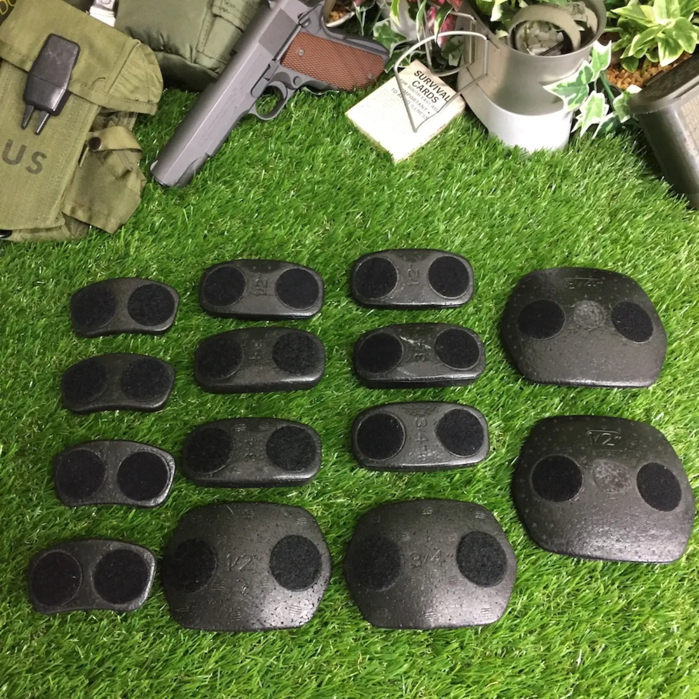 OPS-CORE ヘルメット クッションパット 14個セット 記録写真5