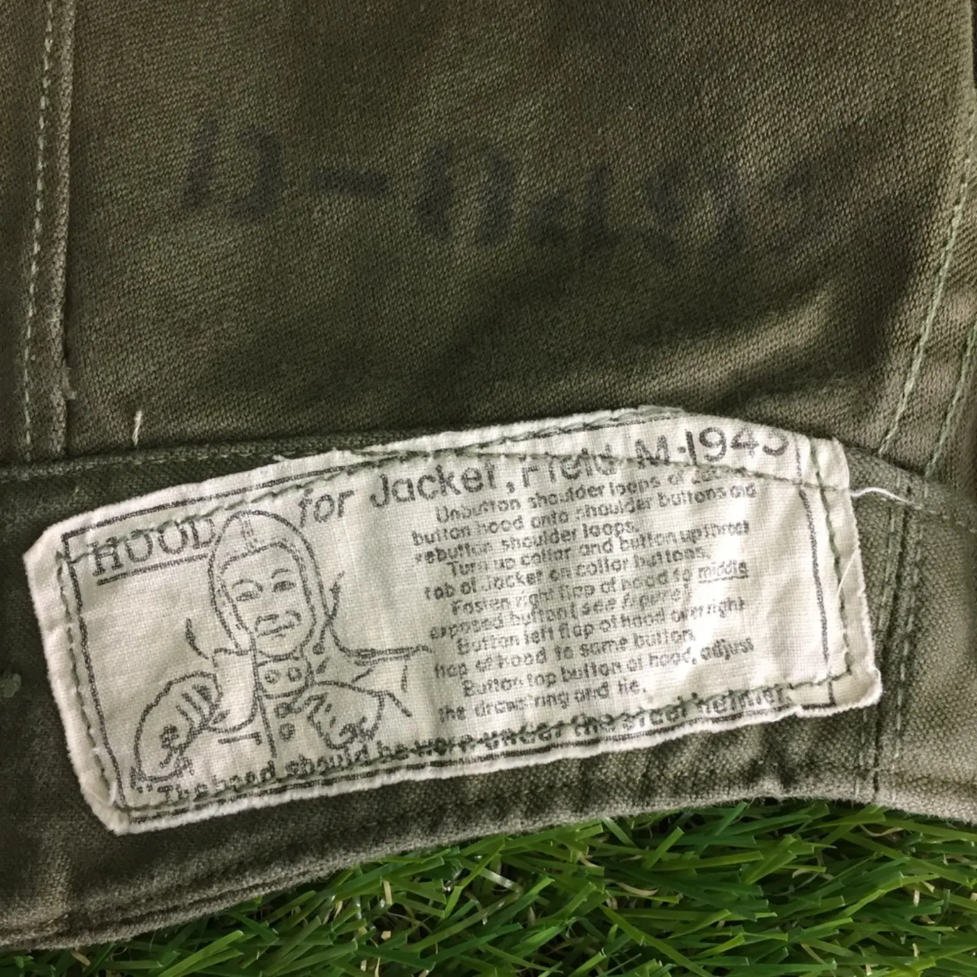M-1943 ジャケットフード 中古良品 記録写真5