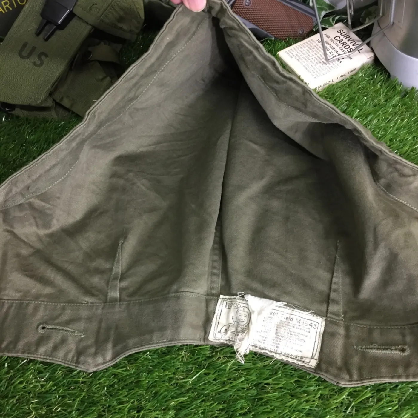 M-1943 ジャケットフード 極上品 記録写真4