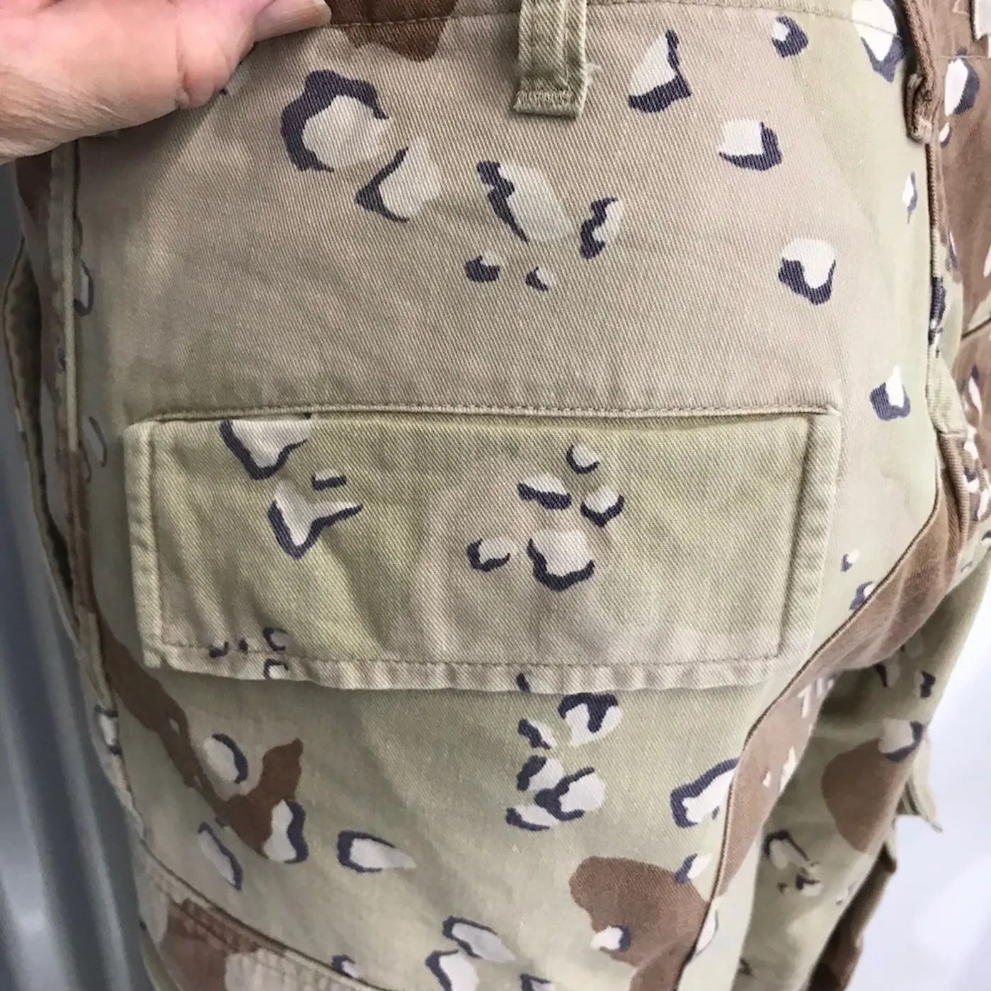 6Cパンツ チョコチップ S-R 中古 記録写真6