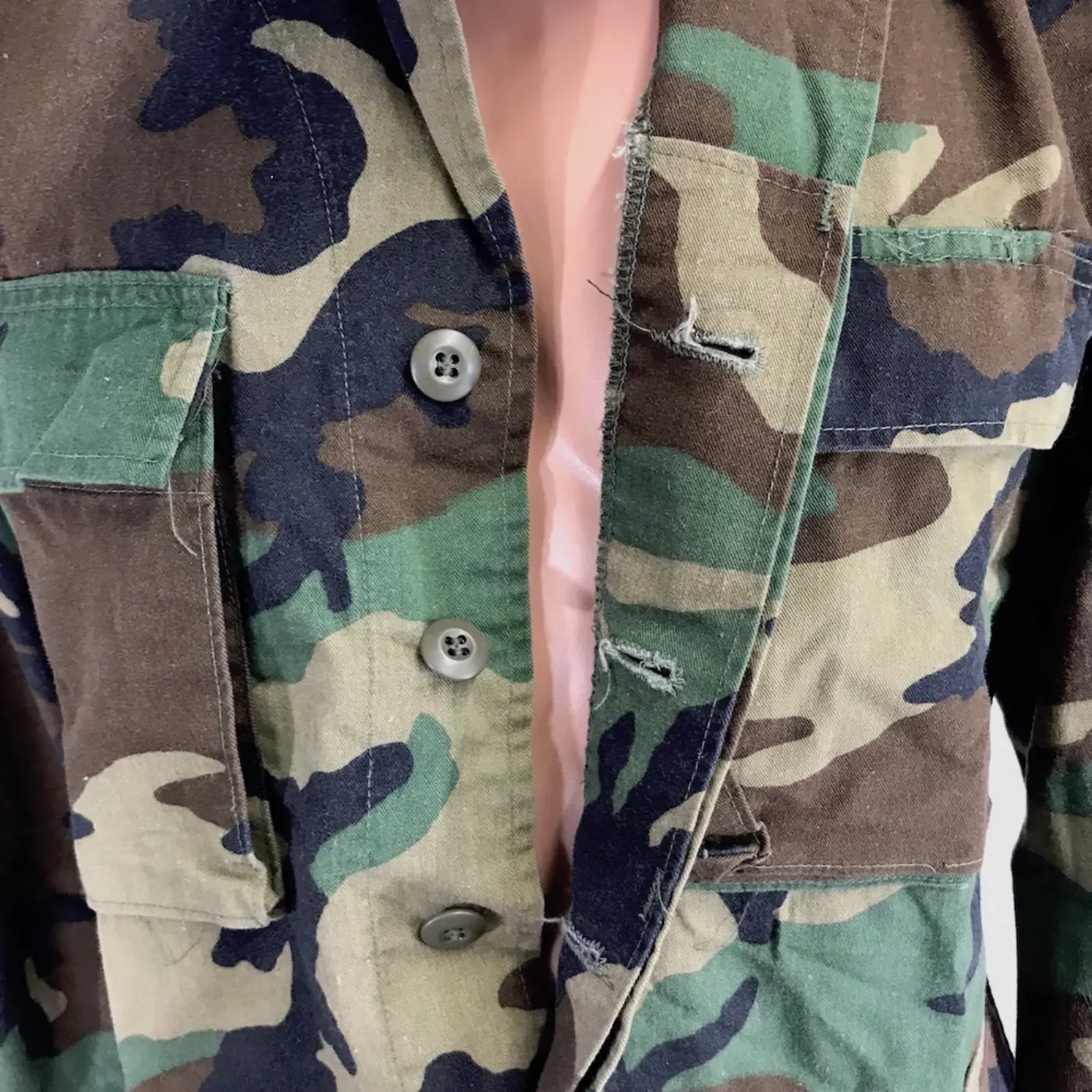 カモフラージュ 迷彩 SRサイズ 中古品 記録写真8