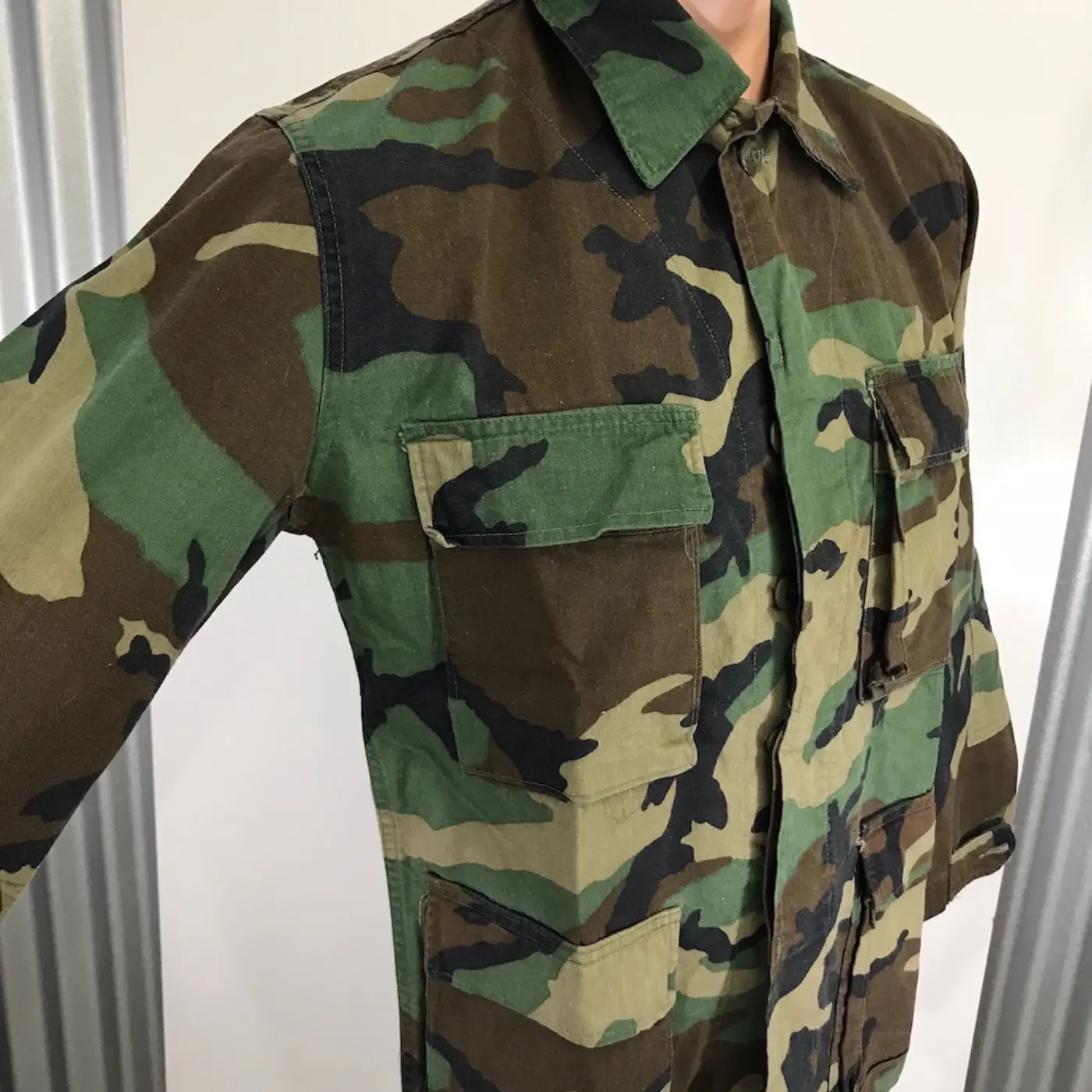 カモフラージュ 迷彩 SRサイズ 中古品 記録写真1