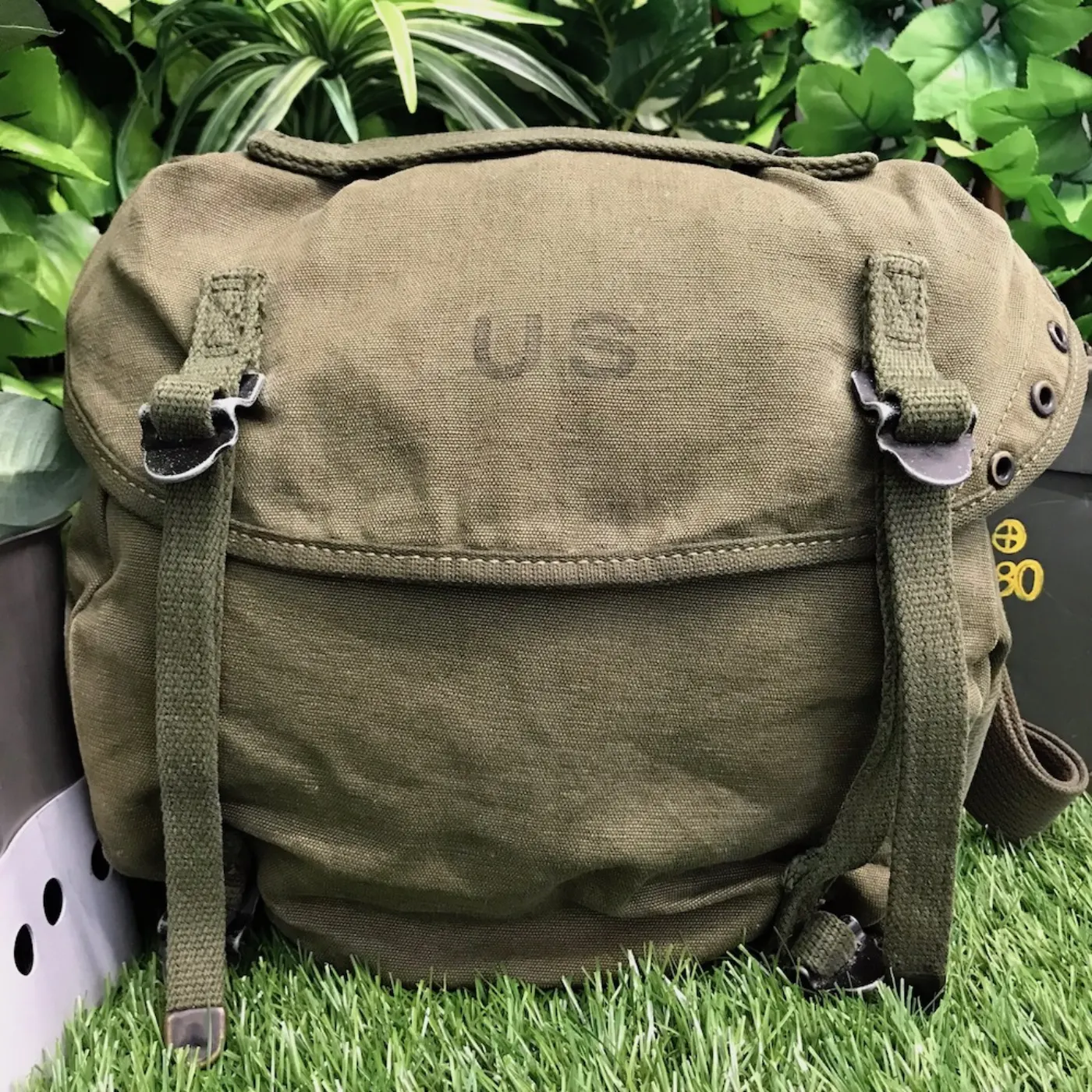 FIELD PACK CANVAS フィールドパック コットン 希少 中古品 記録写真1