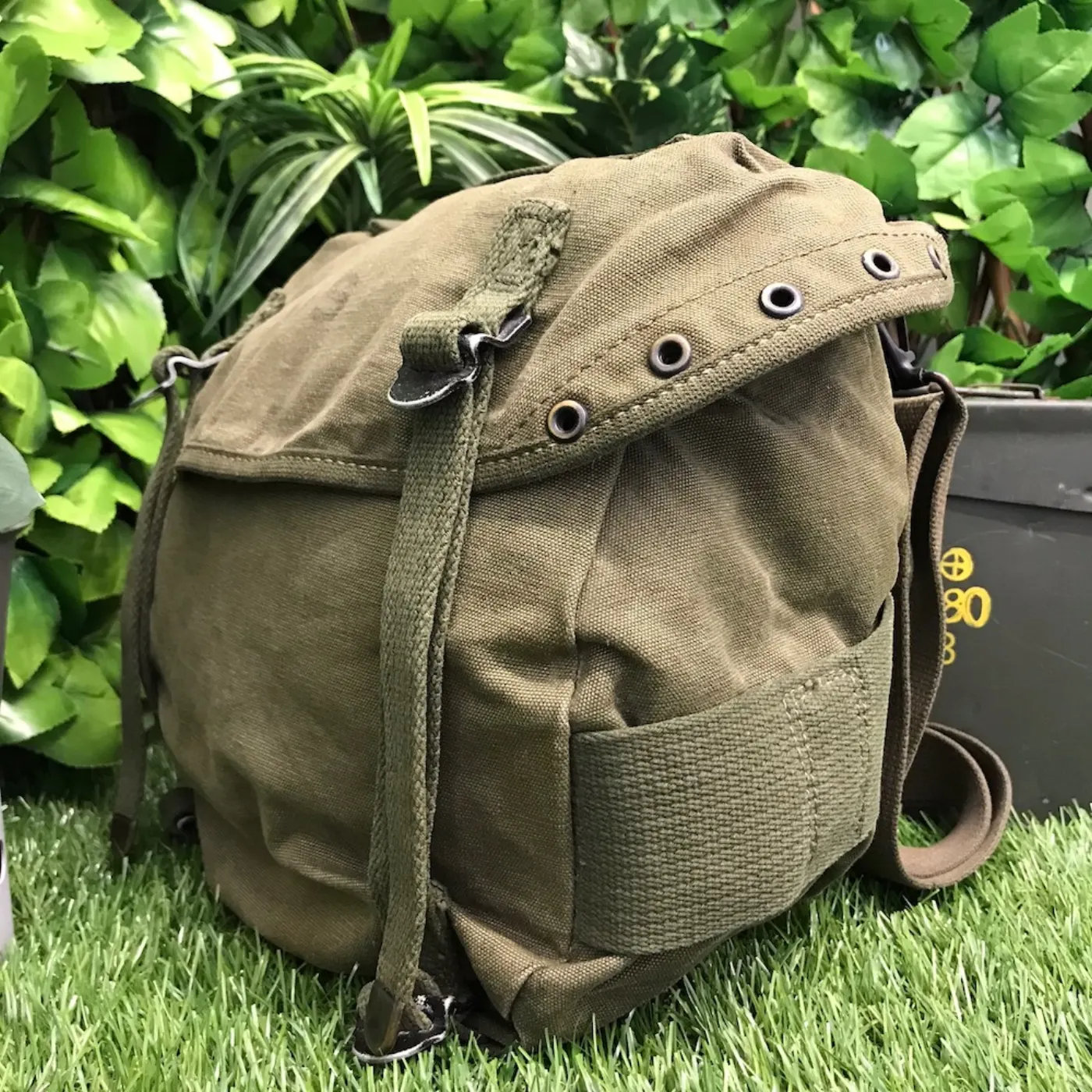 FIELD PACK CANVAS フィールドパック コットン 希少 中古品 記録写真2