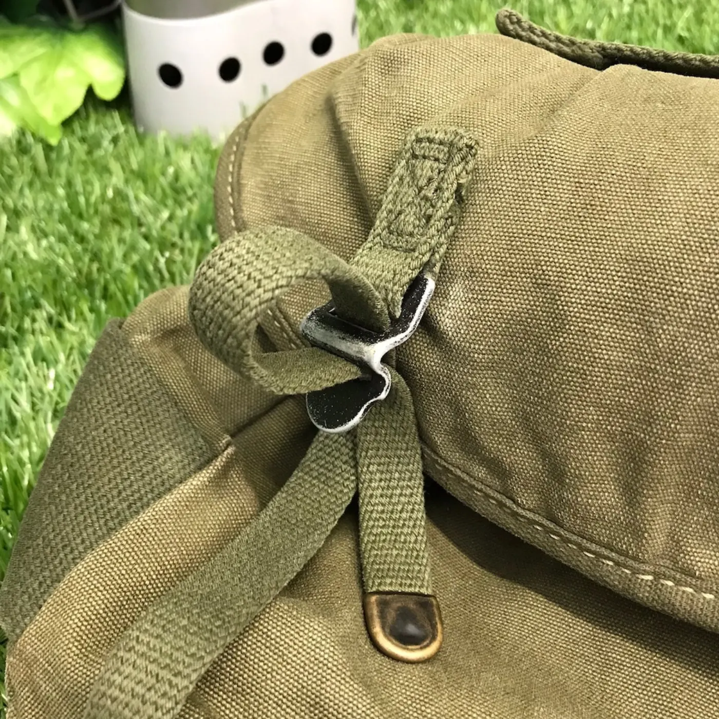FIELD PACK CANVAS フィールドパック コットン 希少 中古品 記録写真8