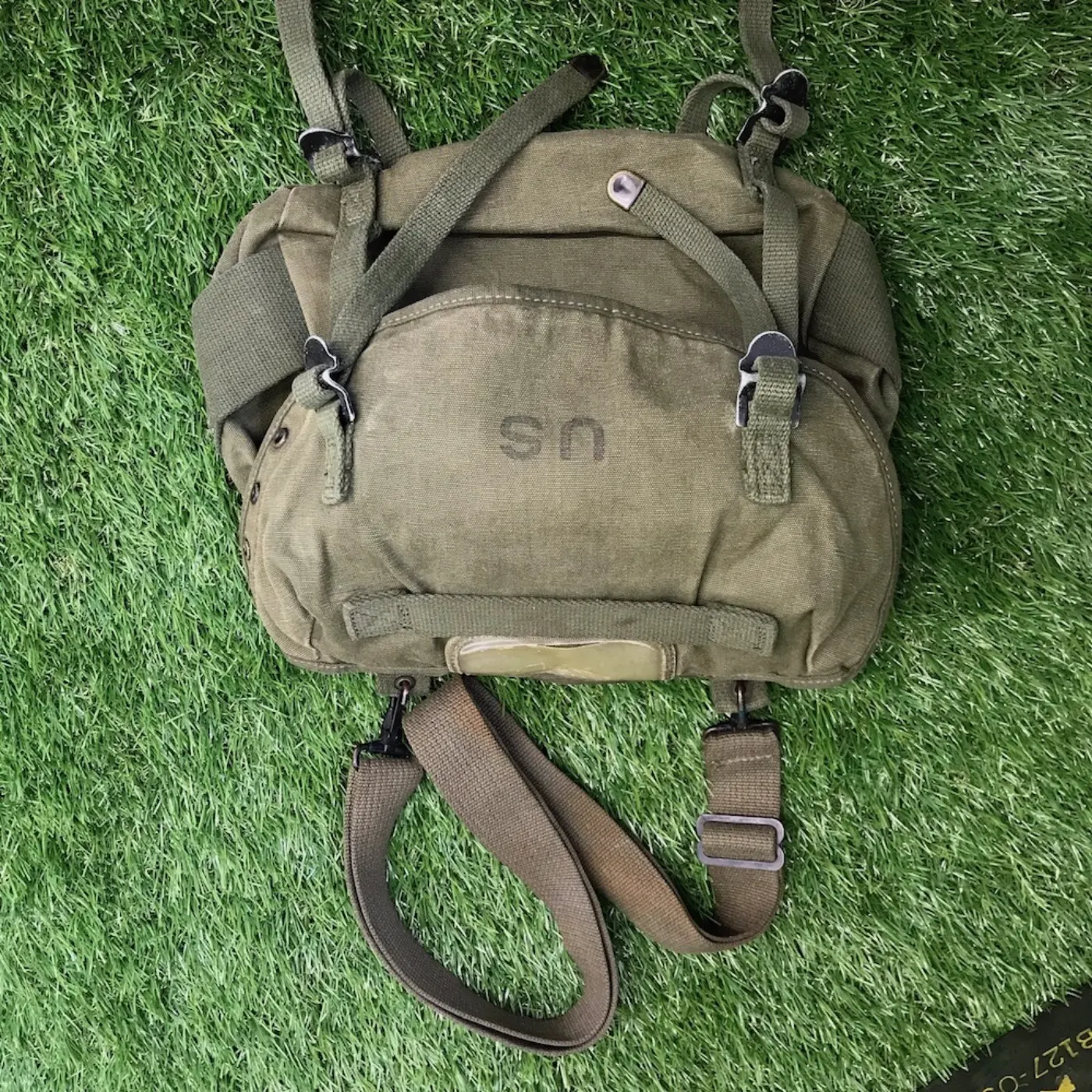 FIELD PACK CANVAS フィールドパック コットン 希少 中古品 記録写真14