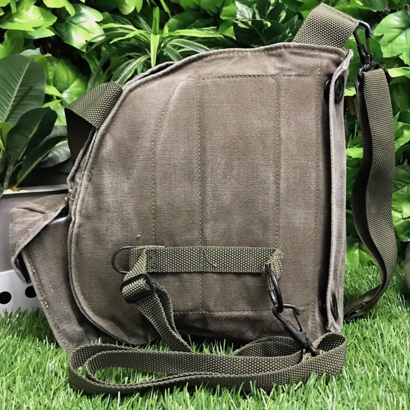 US ガスマスク バッグ 中古品 記録写真3