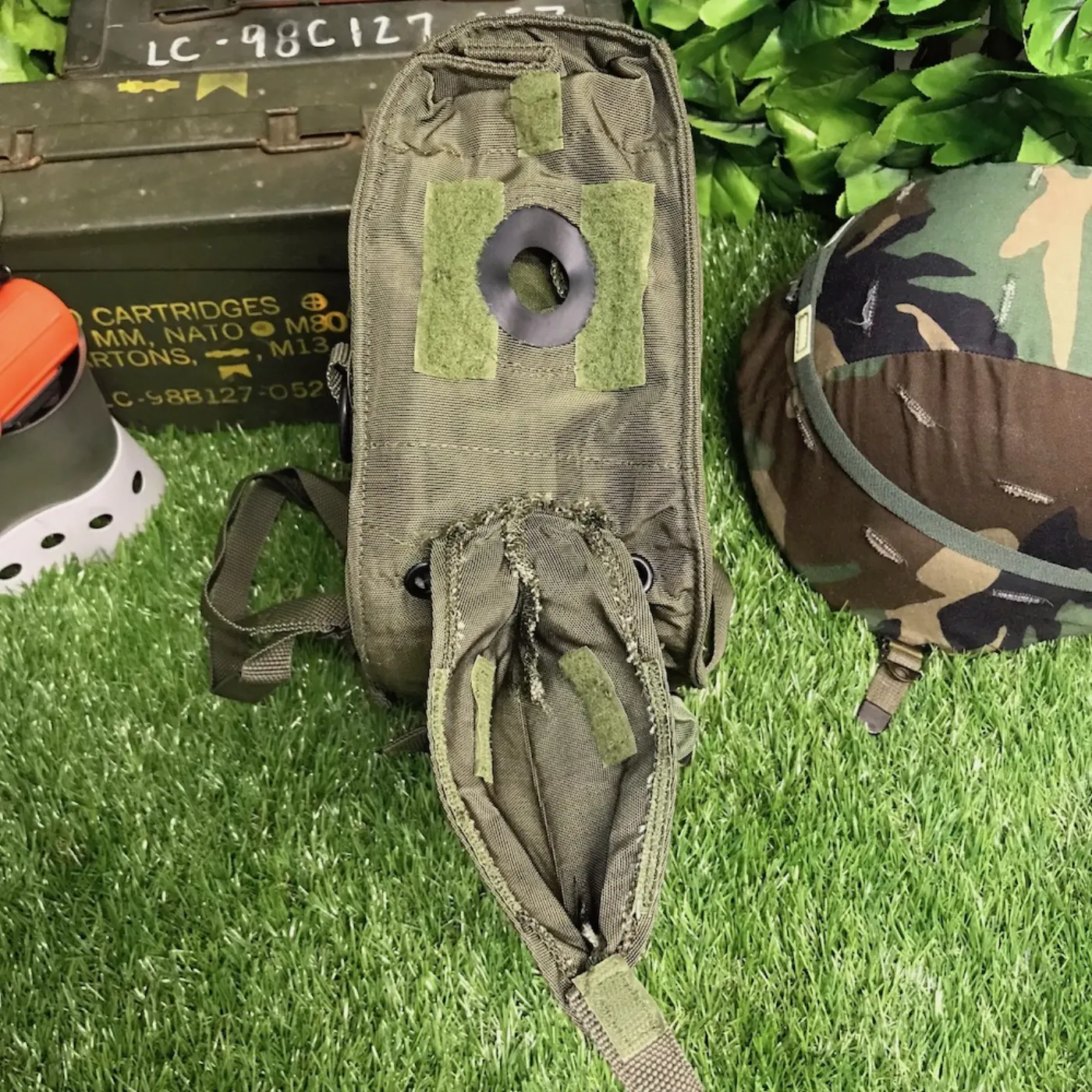 M40/M42 ガスマスクバッグ 中古品 記録写真5