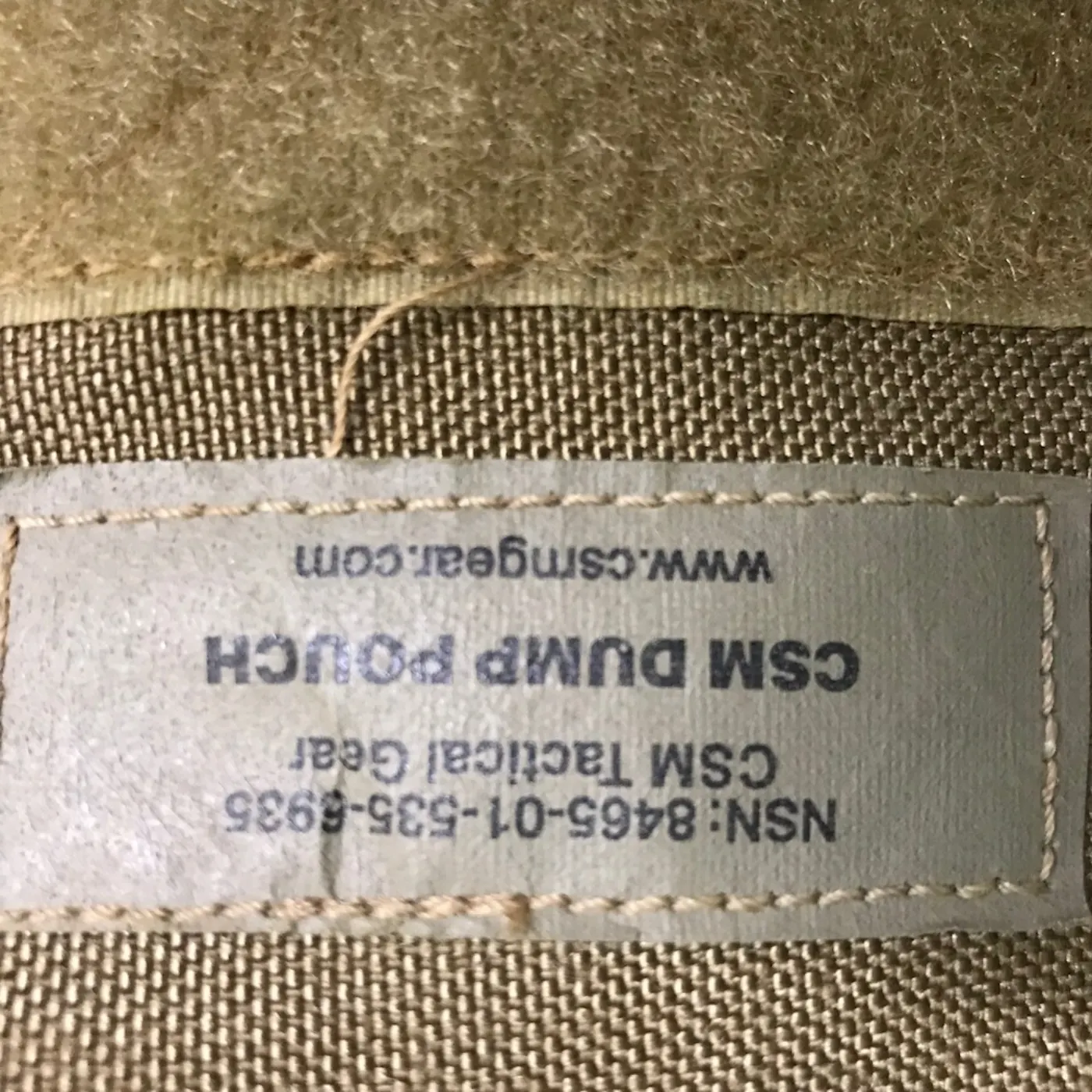 USMC ダンプポーチ 中古品 記録写真3