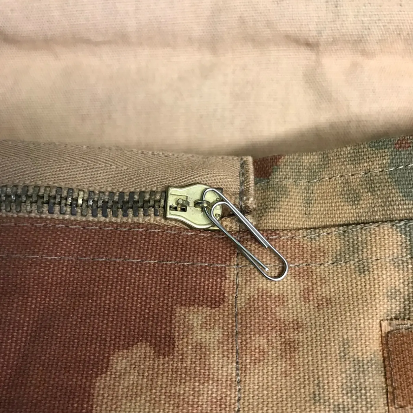 チェコ軍 迷彩バッグ? 中古良品 記録写真5