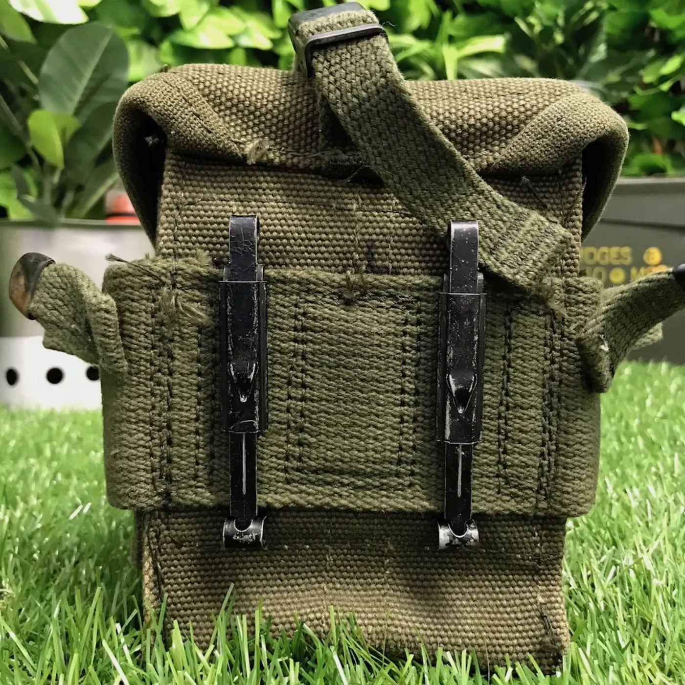 ナム戦コットン アム二ション マガジンポーチ 中古品 記録写真3