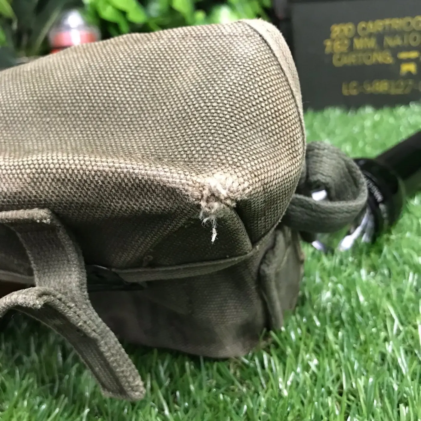 ナム戦コットン アム二ション マガジンポーチ 中古品 記録写真9