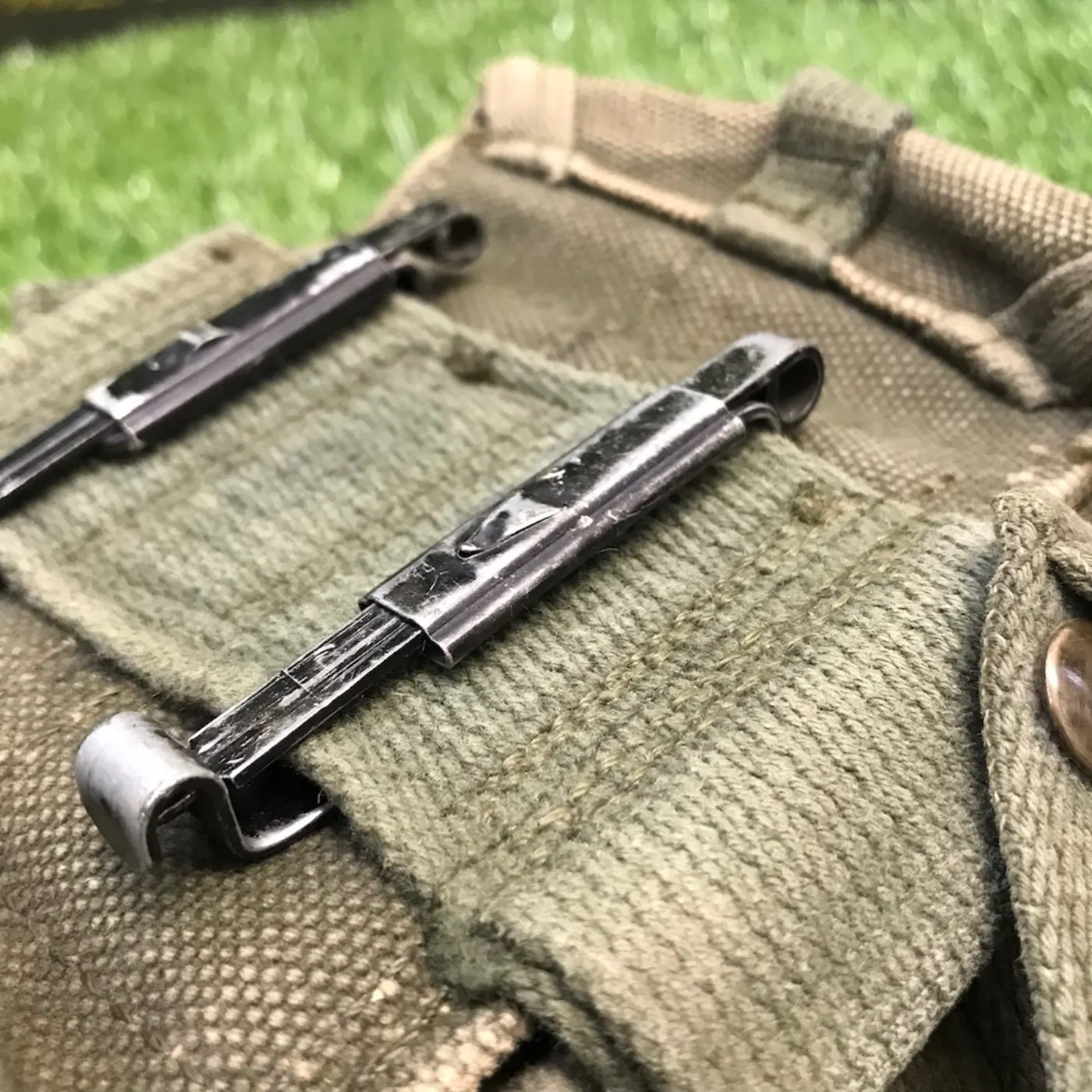 ナム戦コットン アム二ション マガジンポーチ 中古品 記録写真11