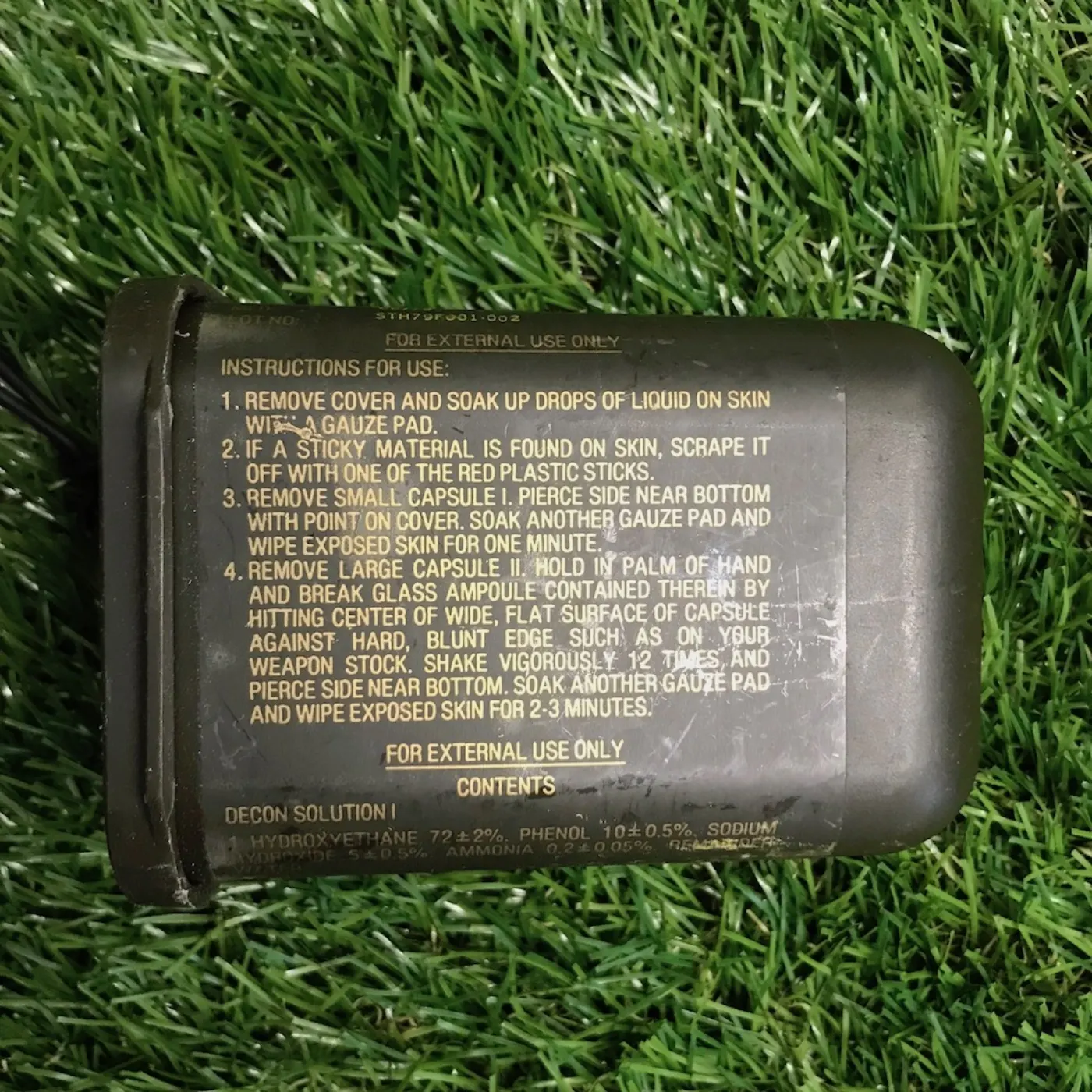 US ガスマスク M17 未使用 新品 記録写真13
