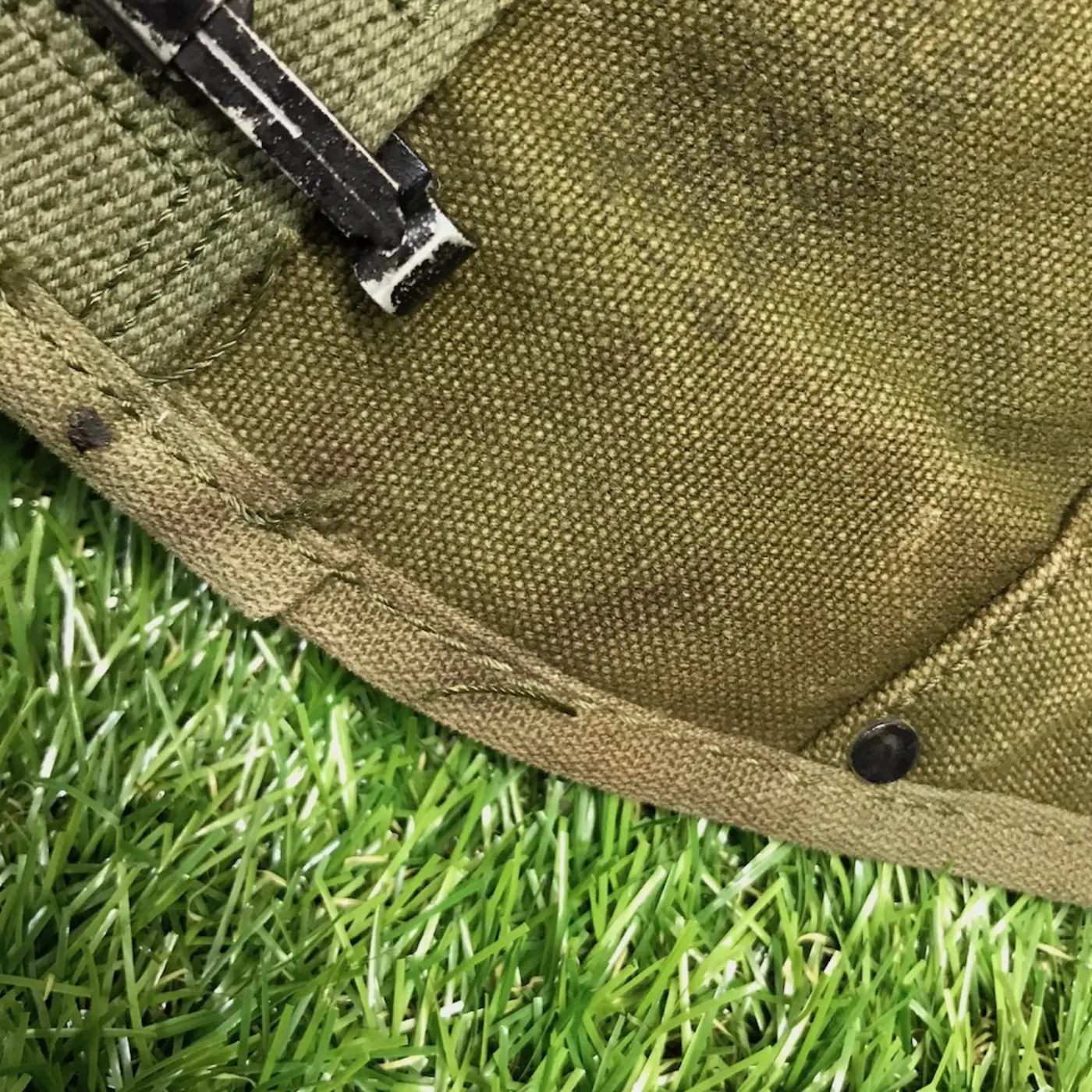 US NAM戦 M-56 OD コットン スコップカバー 中古品 記録写真7
