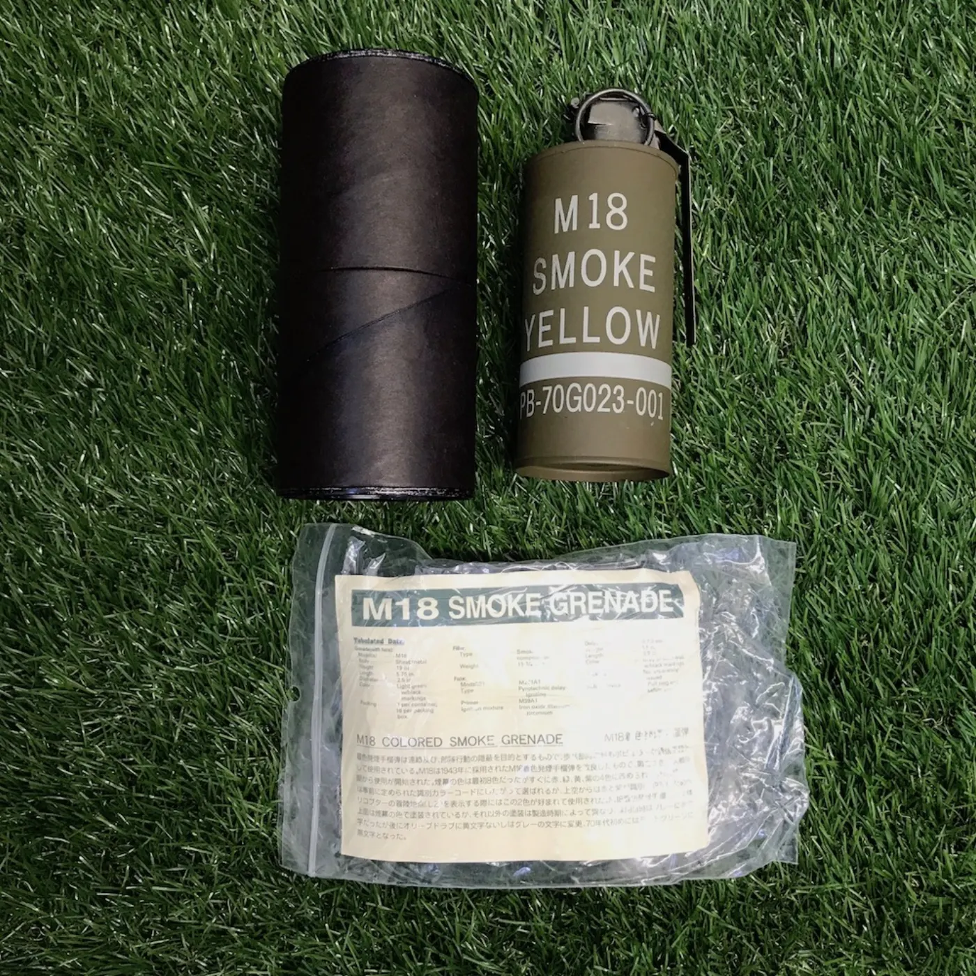 M18 SMOKE GRENADE 使用済み安全品 記録写真3