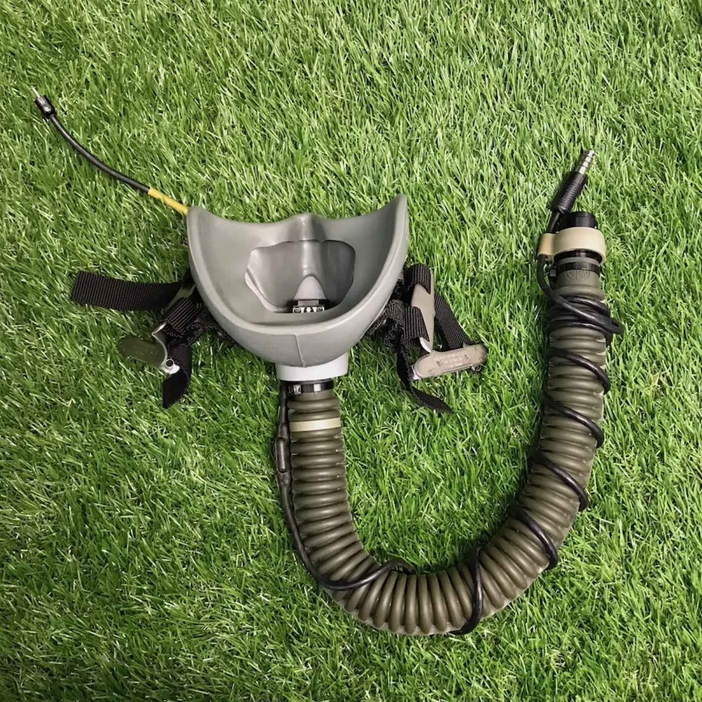 US パイロット マスク 中古品 記録写真3