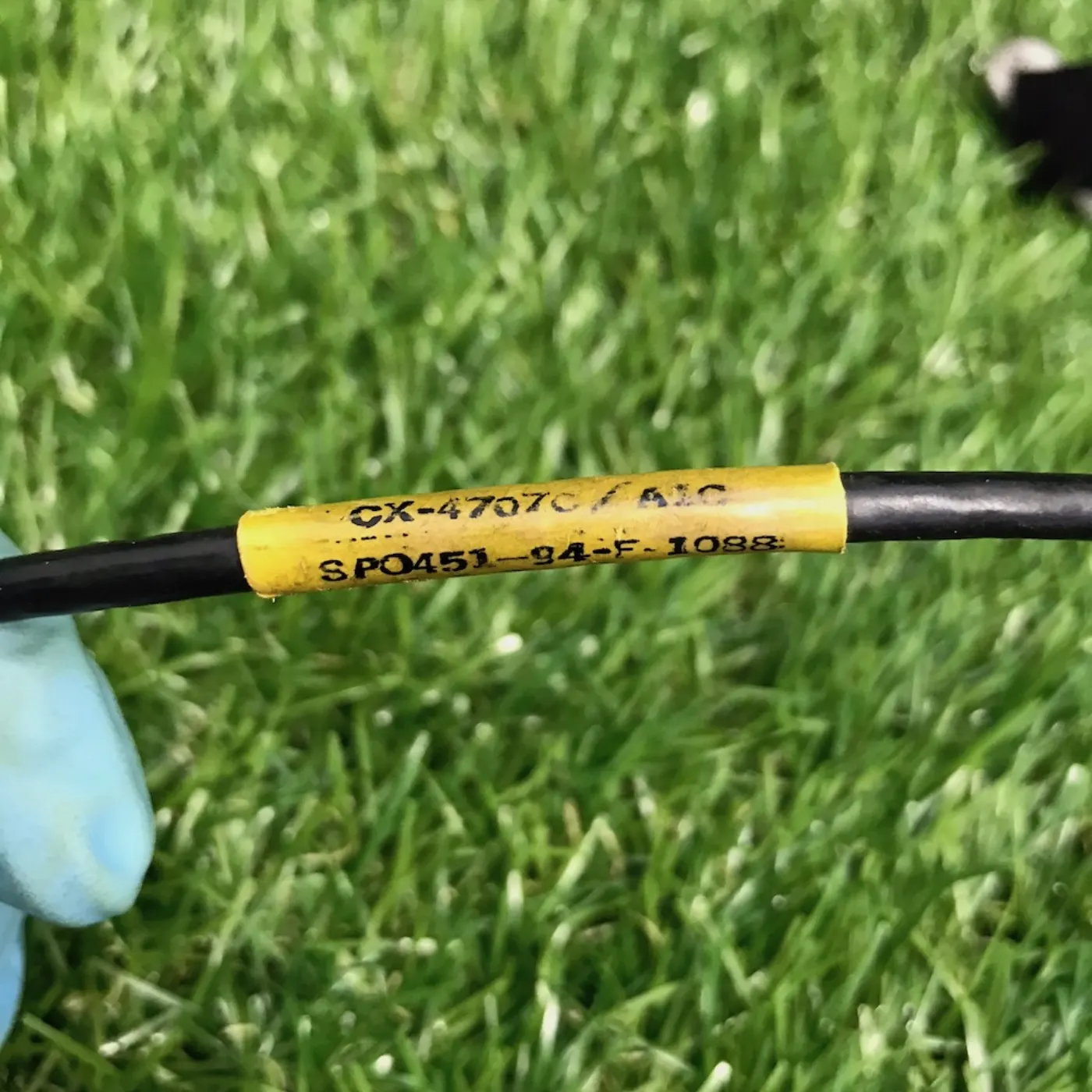 US パイロット マスク 中古品 記録写真10