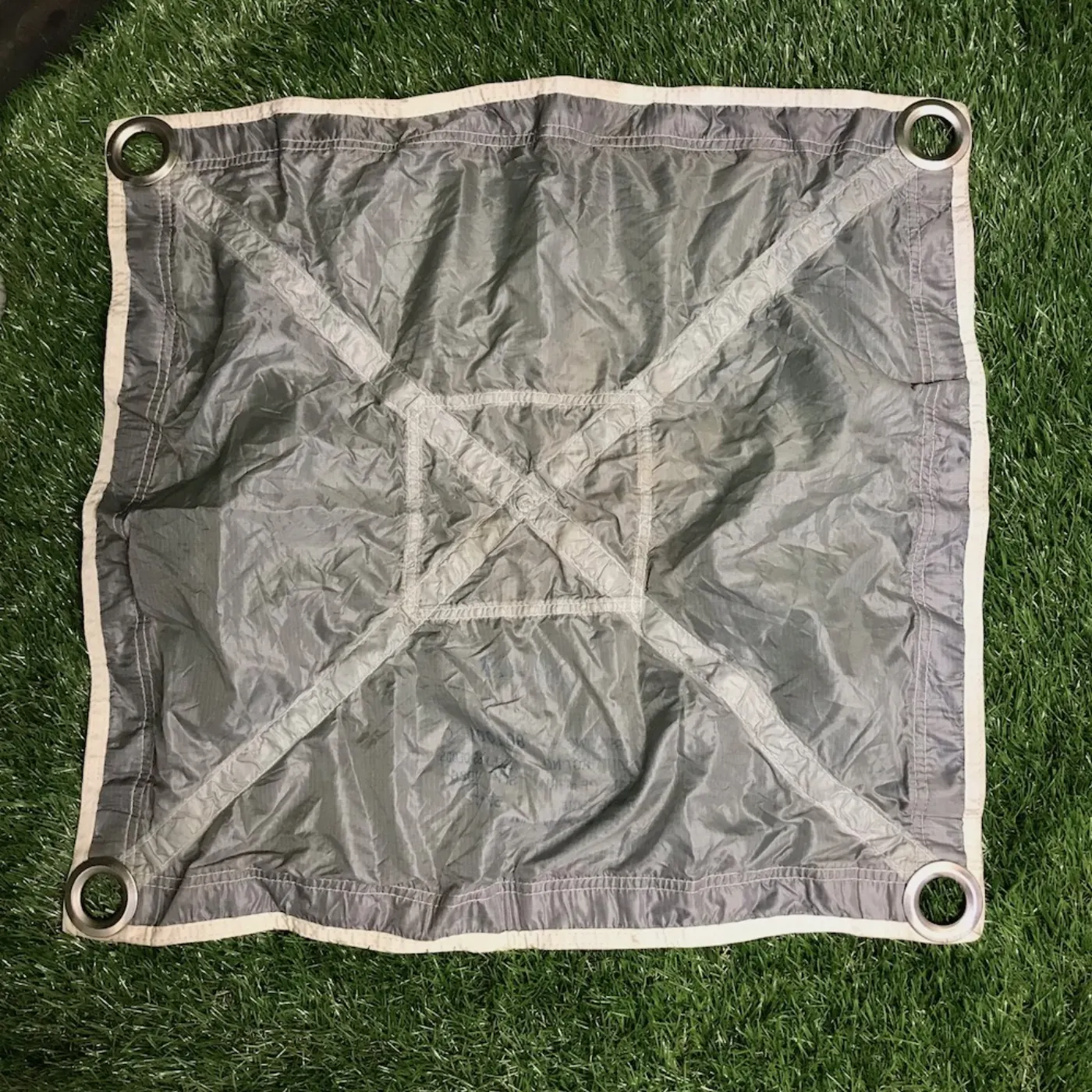 米軍 パイロットシュート 中古良品 記録写真2