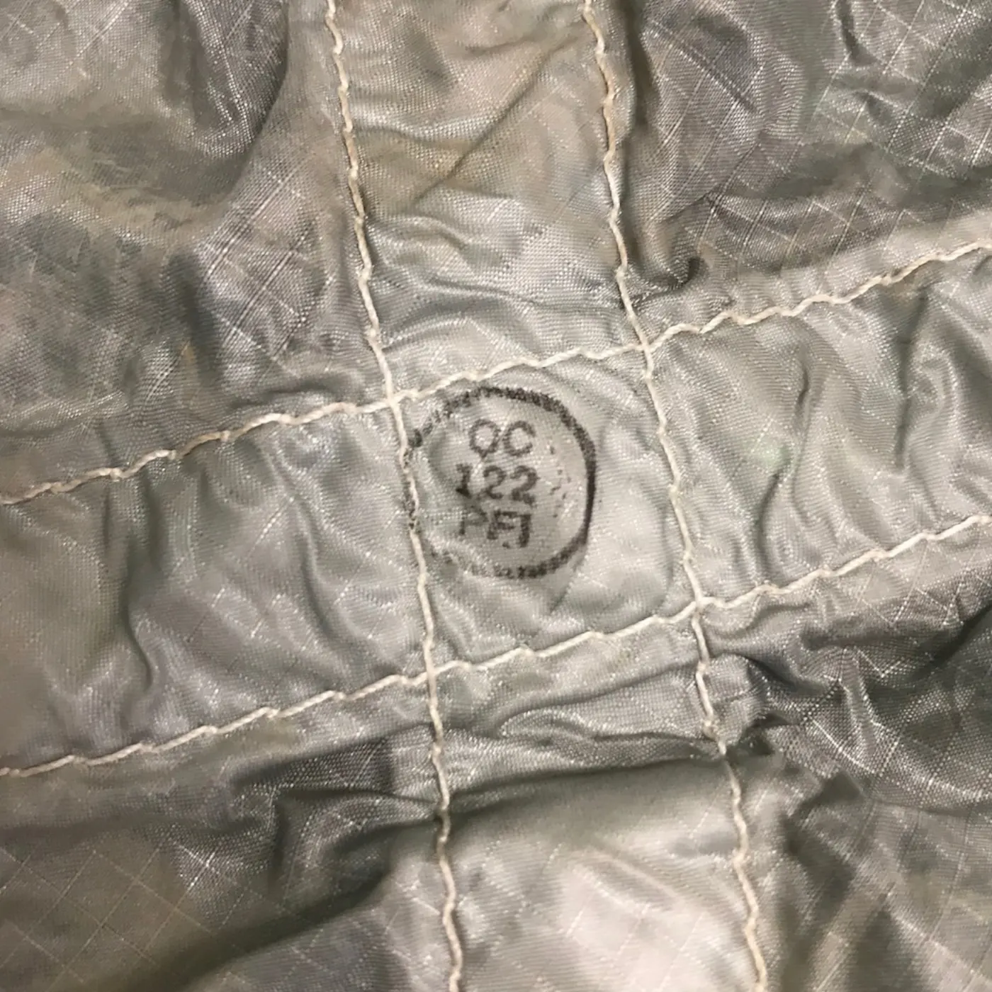 米軍 パイロットシュート 中古良品 記録写真4