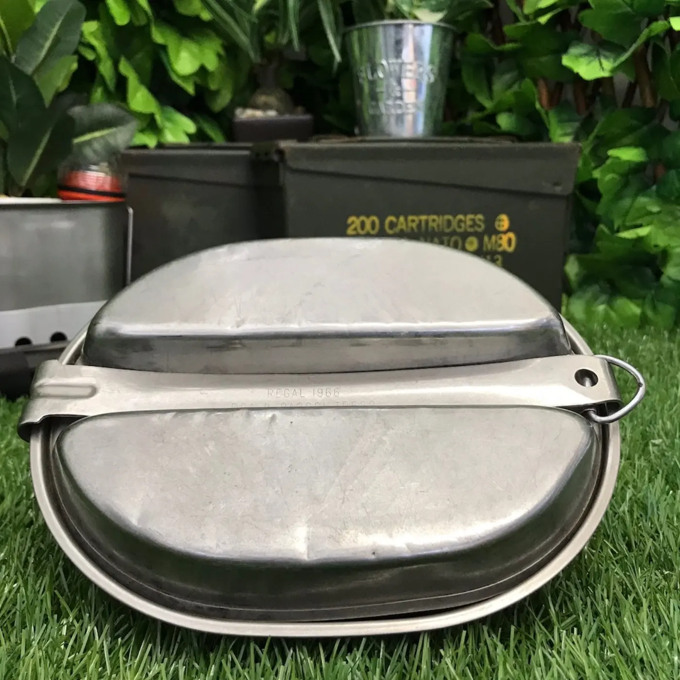 US メスキットパン 1966年製 中古品 記録写真1