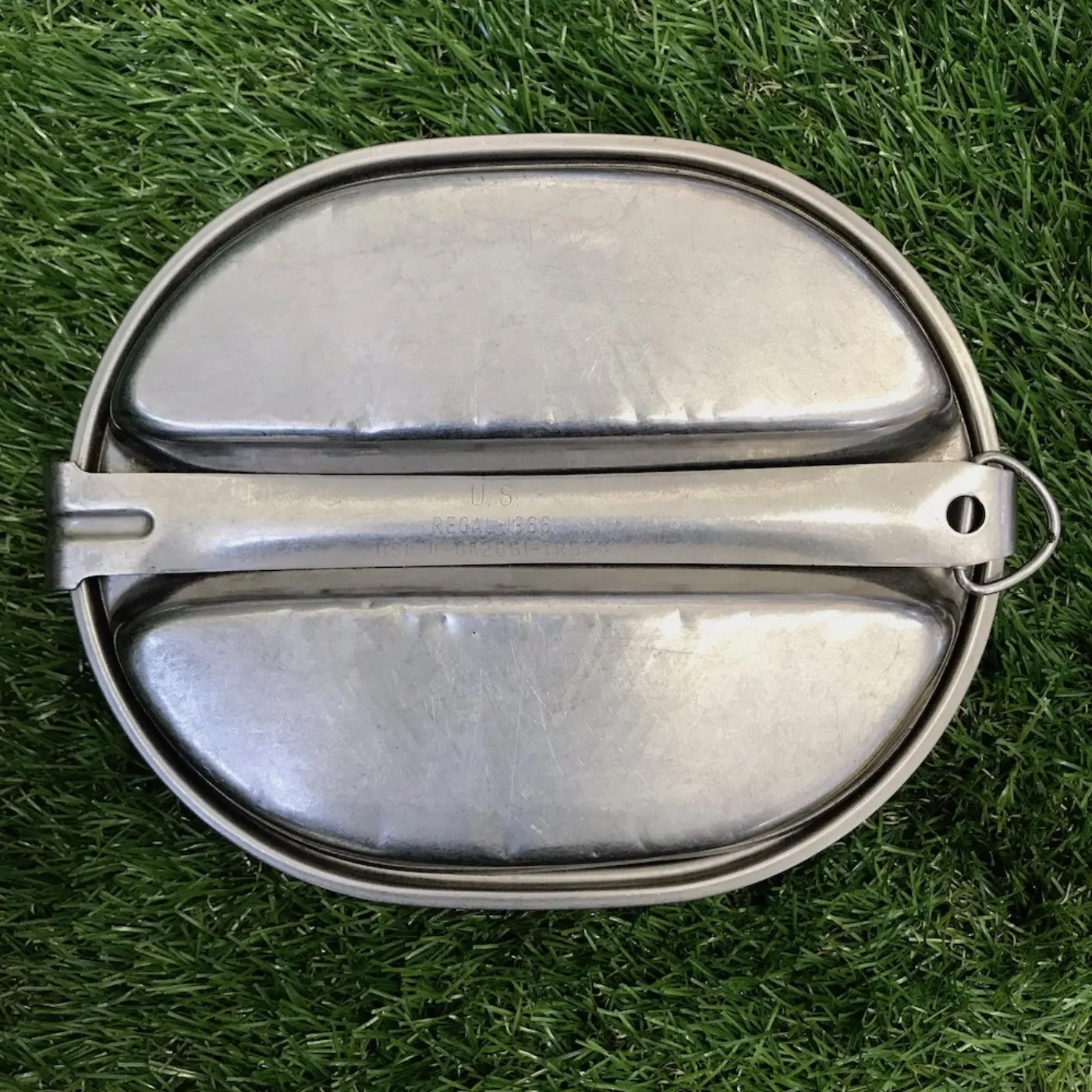 US メスキットパン 1966年製 中古品 記録写真2