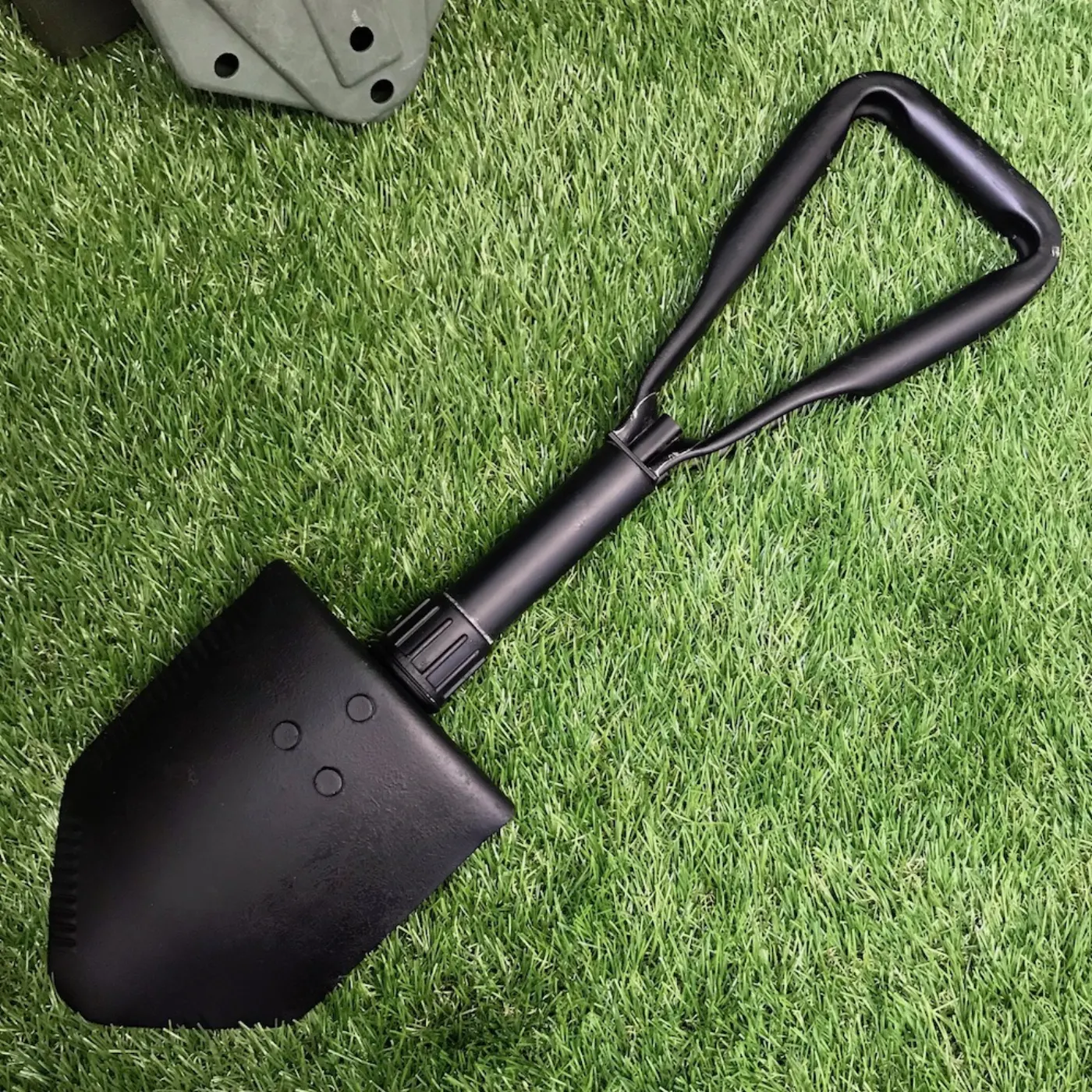 US E-TOOL 折り畳み スコップ カバー付き 中古品 記録写真7