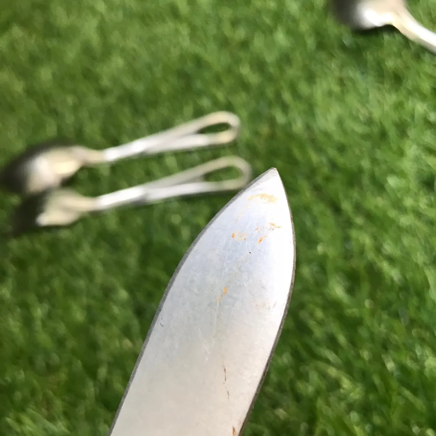 US ナイフ フォーク スプーン 3点セット 中古品 記録写真9