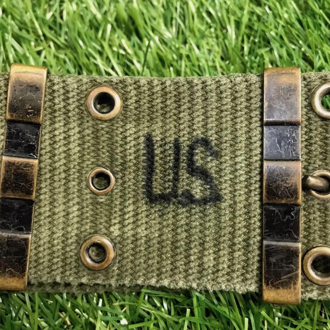 US ピストルベルト 旧タイプバックル 中古品 記録写真3