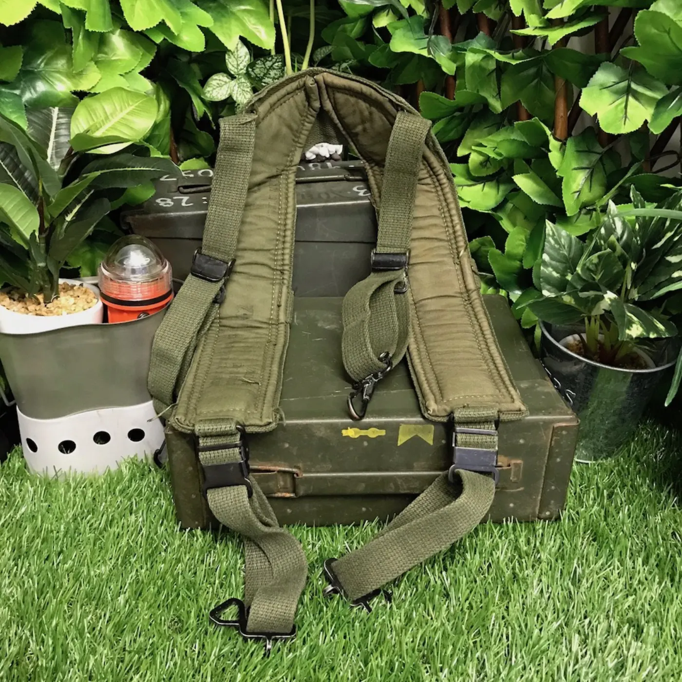 US SUSPENDERR FILD PACK コットン 中古良品 記録写真1