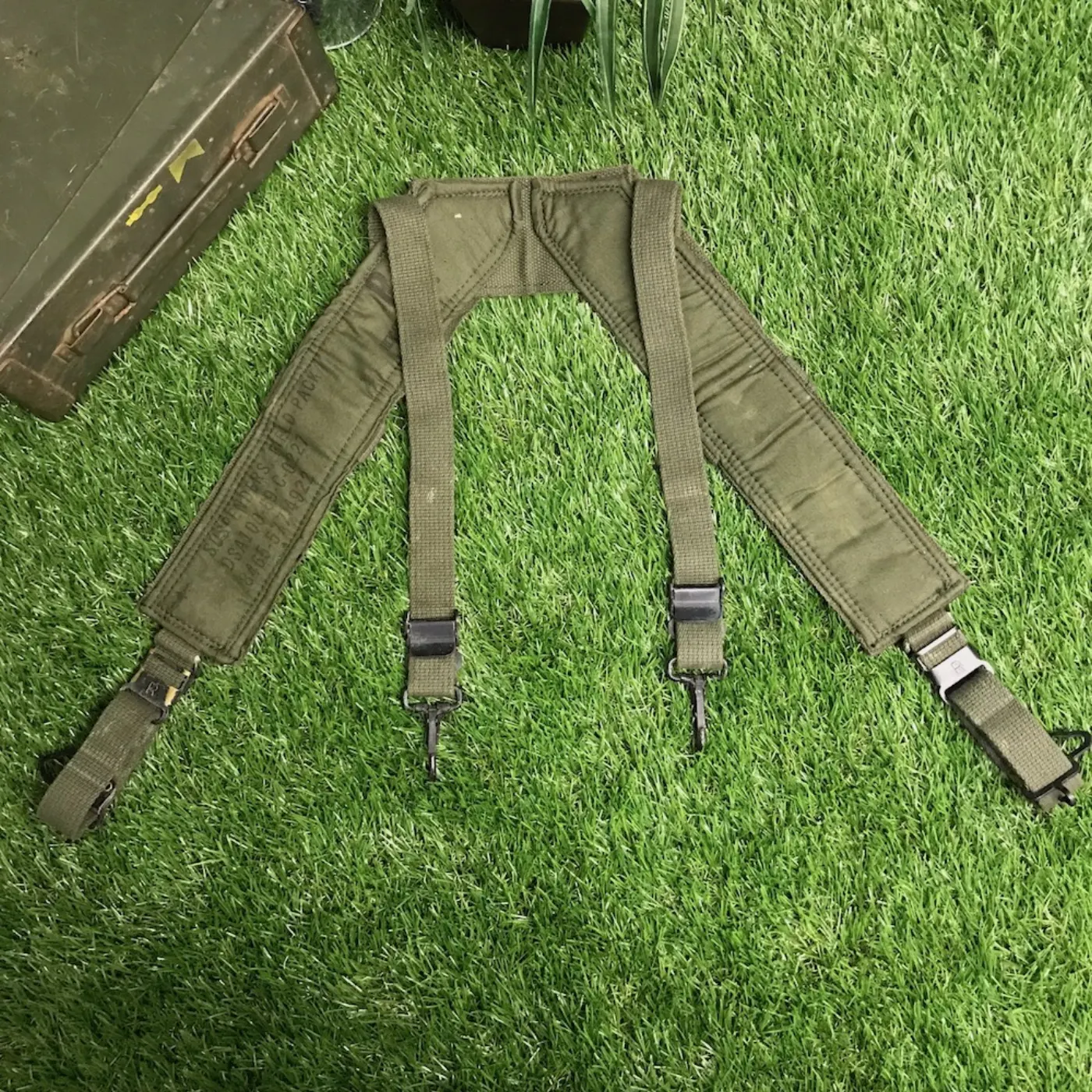 US SUSPENDERR FILD PACK コットン 中古良品 記録写真3