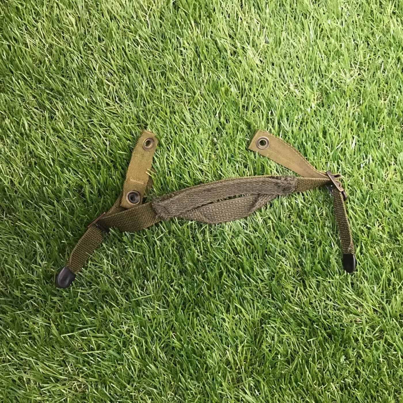 M1 M2 ヘルメット チンストラップ 中古品 記録写真3