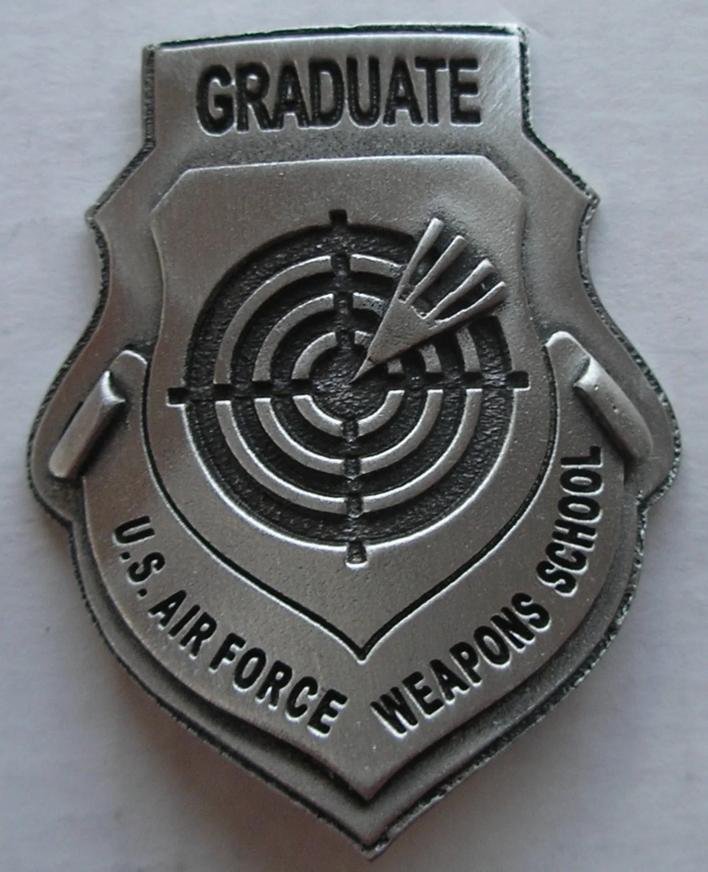 GRADUATE US AIR FORCE WEAPONS SCOOL ベルクロ付きワッペン 記録写真5