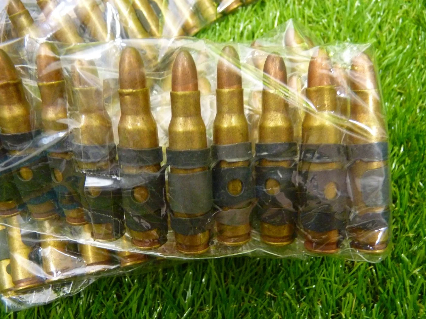 M-14用 7.62mm ダミーカートリッジ 100連リンクセット 記録写真5
